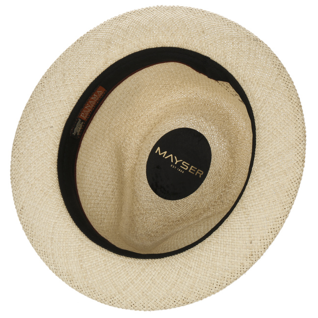 narrow brim panama hat