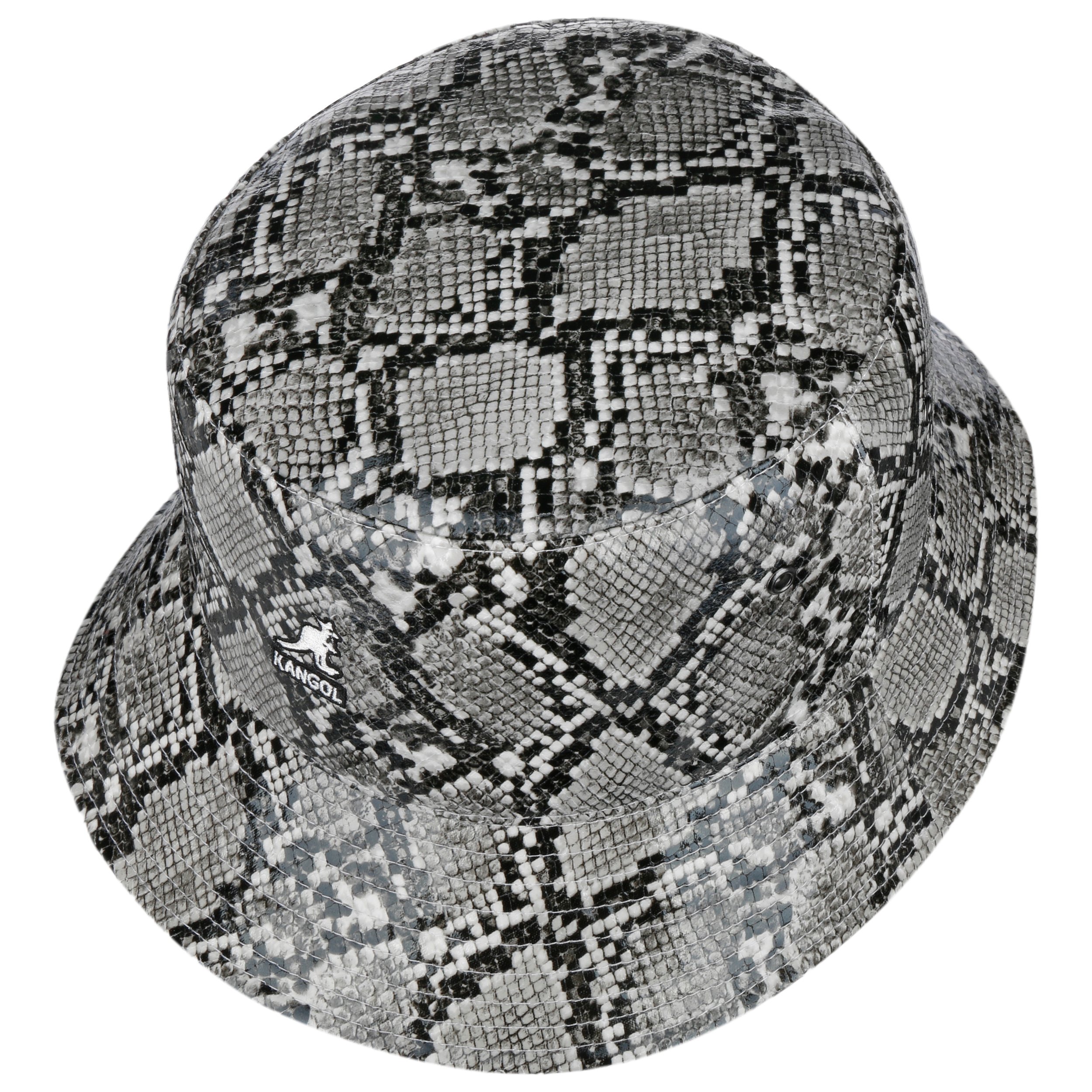 Snakeskin Bucket Cloth Hat by Kangol --> Shop Hats, Beanies 