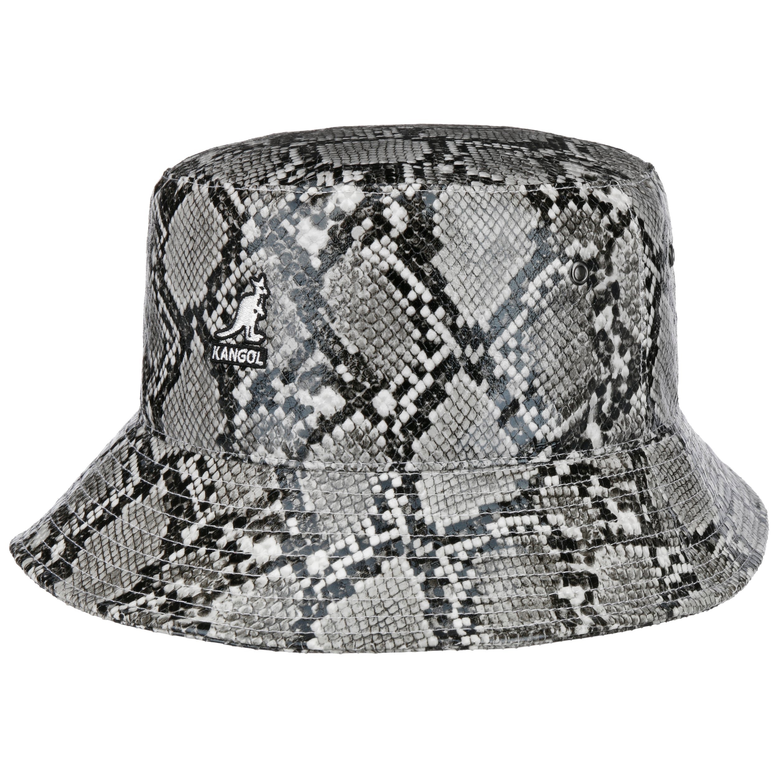 Snakeskin Bucket Cloth Hat by Kangol 