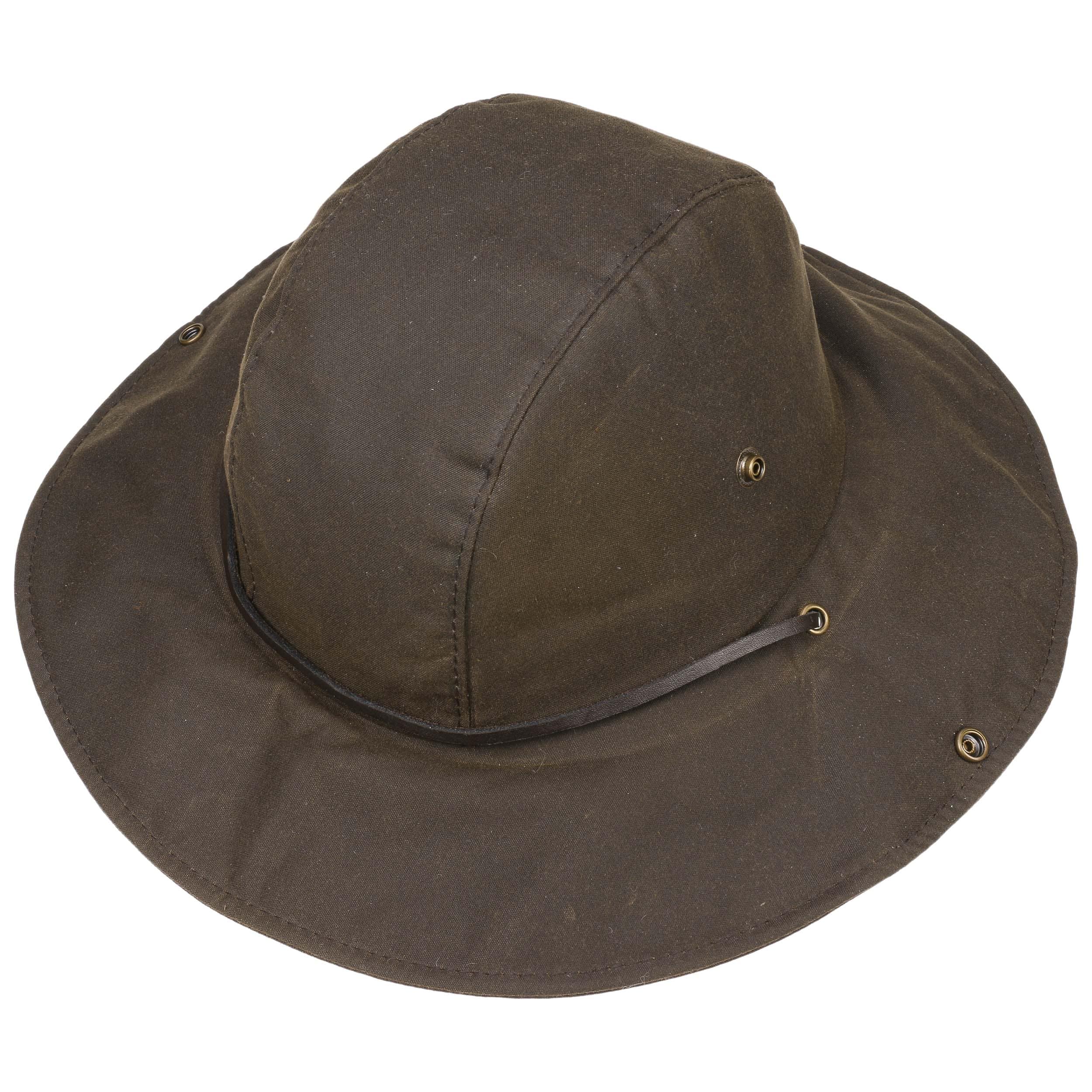 Snap Brim Oiled Cotton Outdoor Hat 57,95