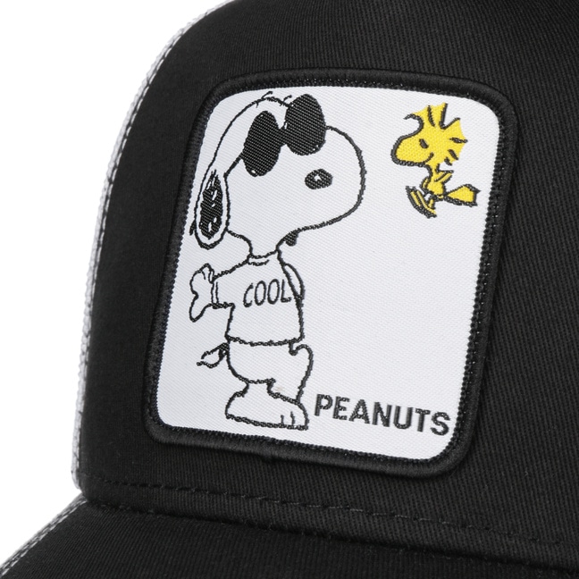 Snoopy Peanuts Trucker Cap by Capslab --> Shop Hats, Beanies