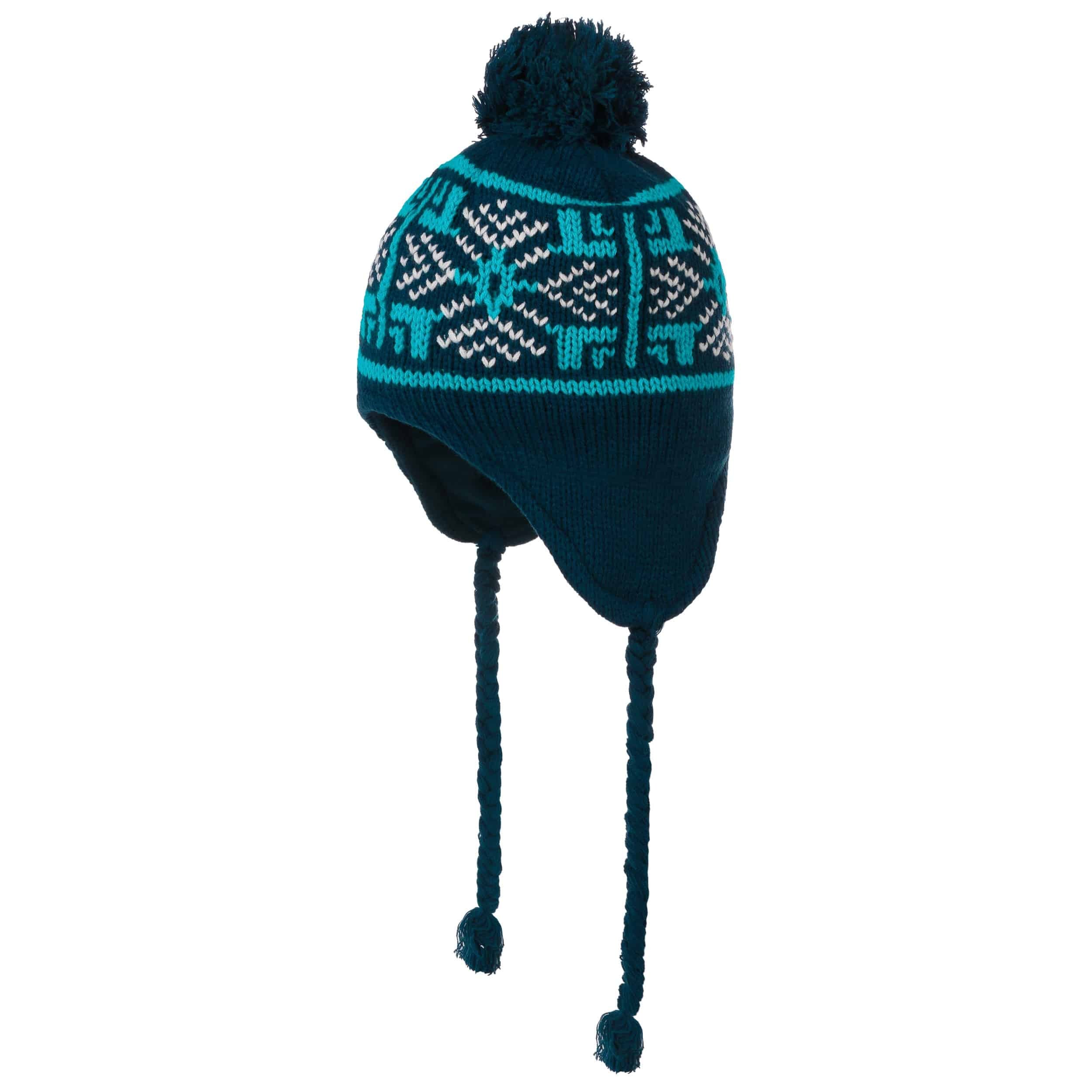 Snowflakes Peruvian Hat --> Shop Hats, Beanies & Caps online 