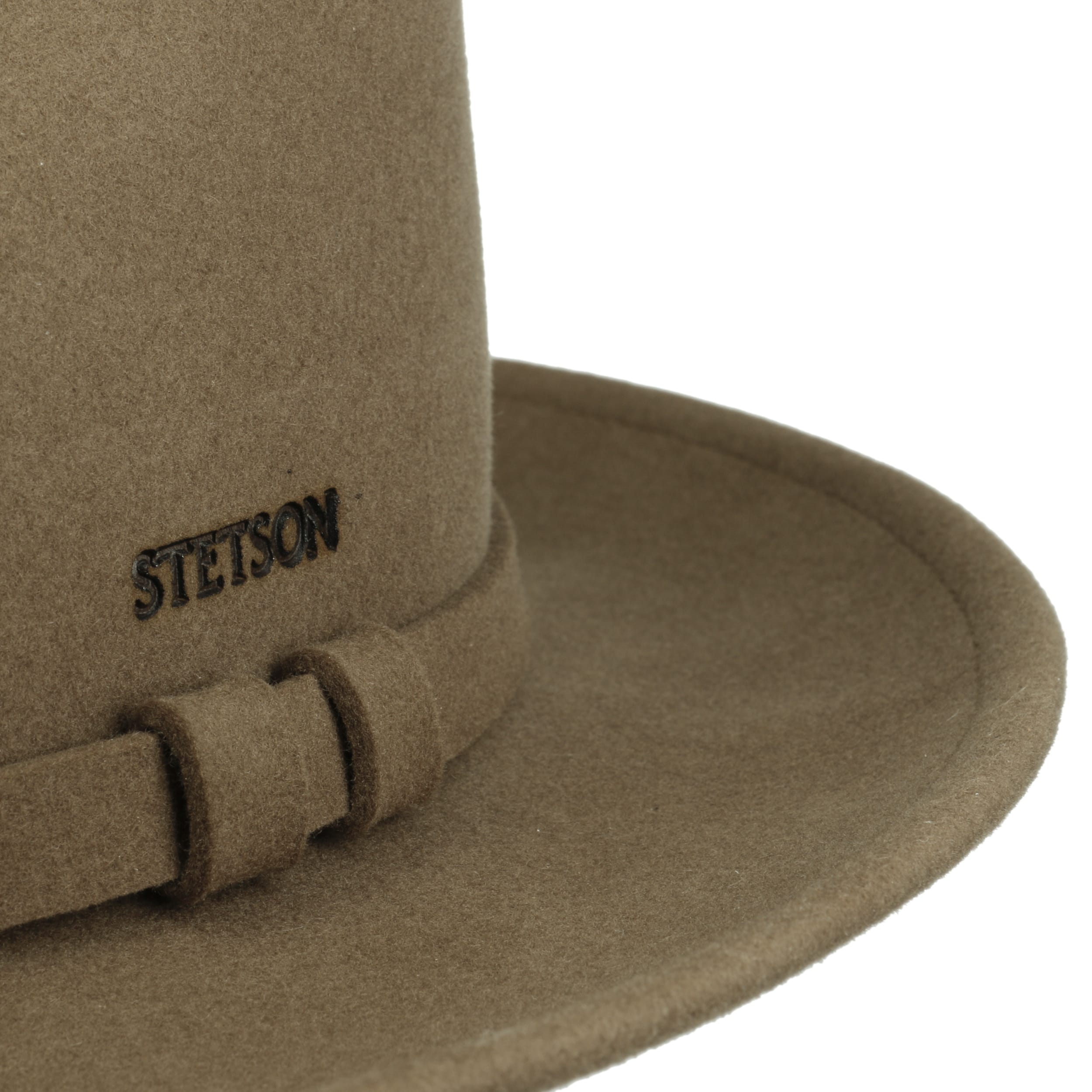 STETSON ステットソン Felt Fedora Brown 58cm The Saxon - Mike The Hatter