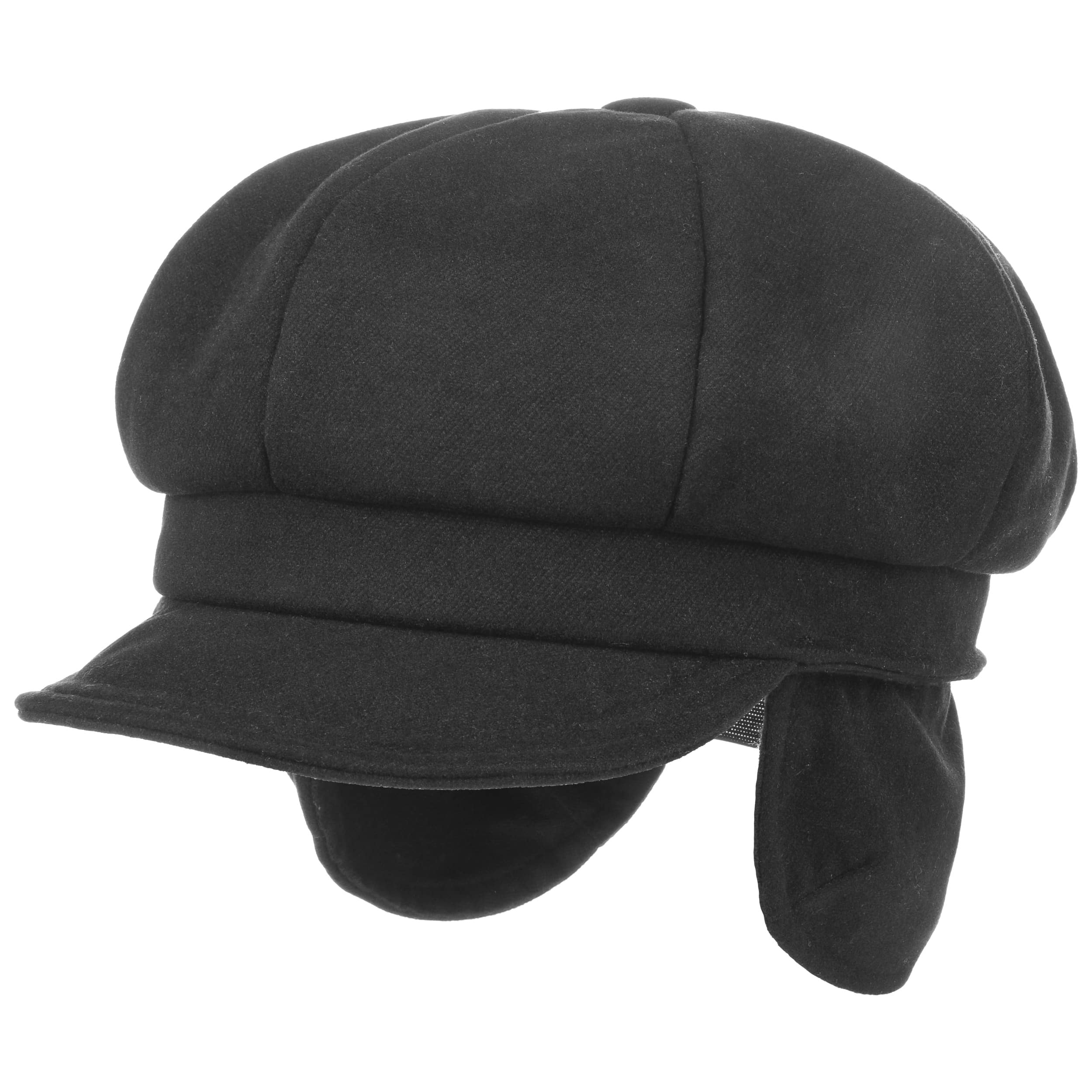 newsboy cap with ear flaps