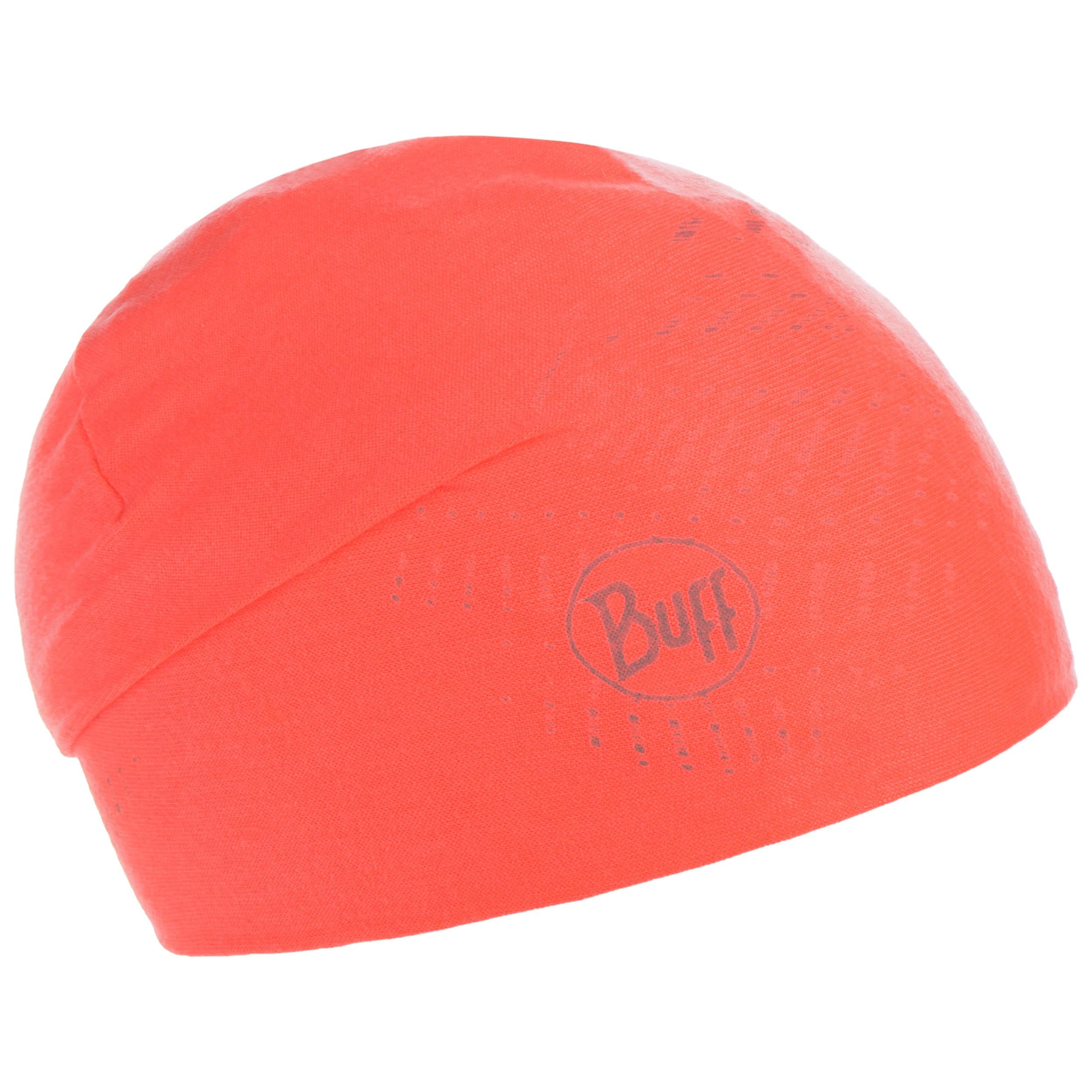 Solid Coral Pink Reversible Beanie by BUFF --> Shop Hats 