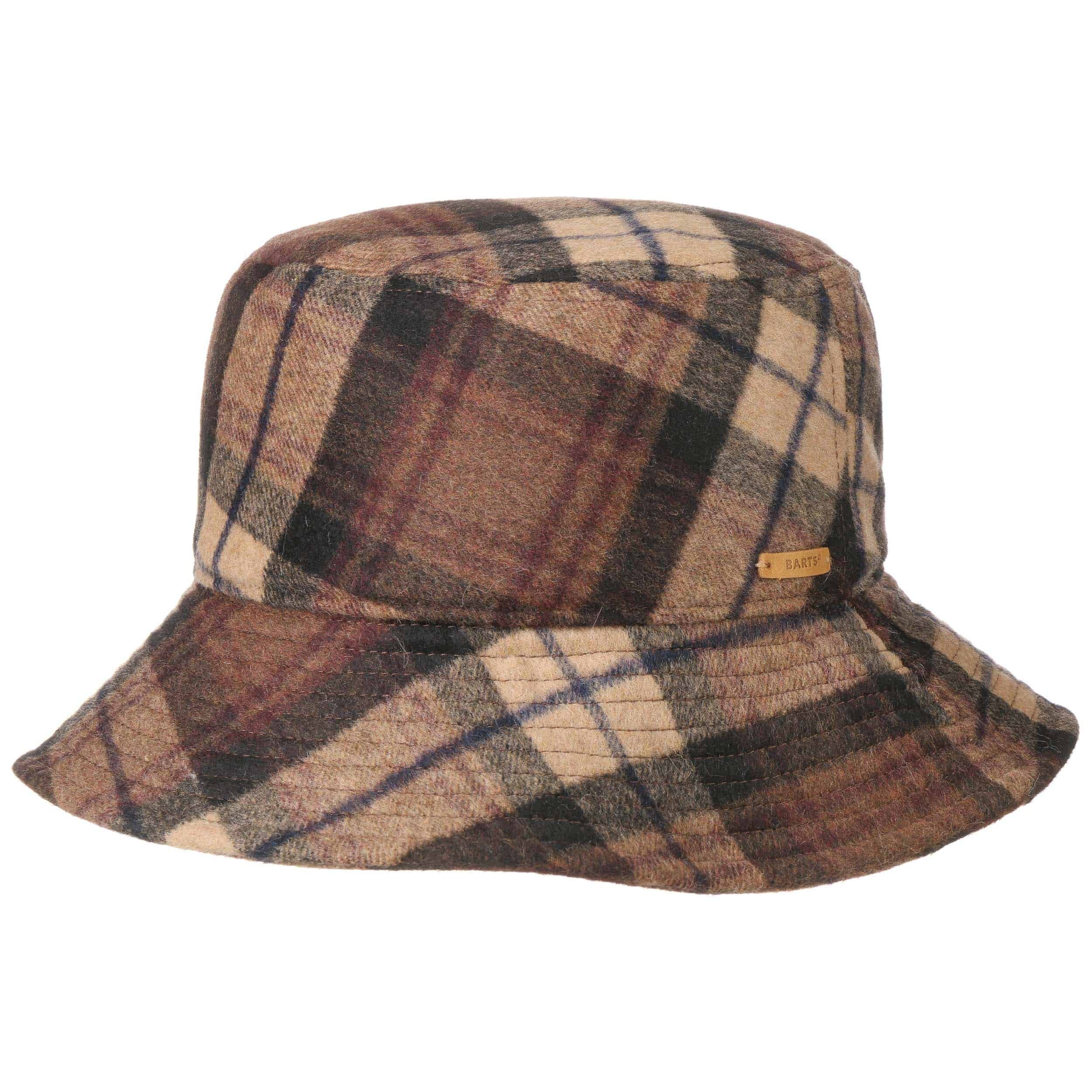 Sparsia Plaid Pattern Bucket Hat by 