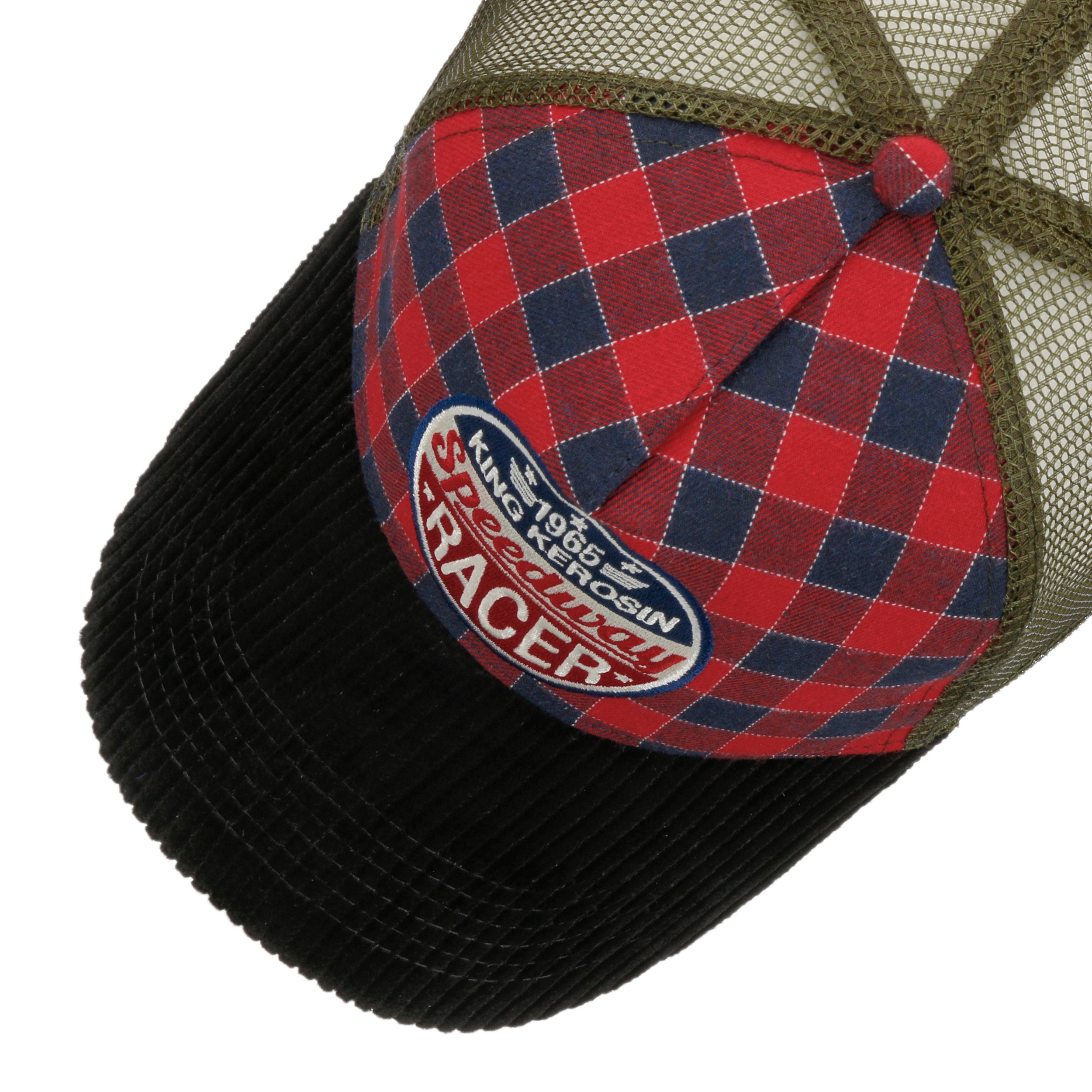 Speed Racer Cap Speedway Racer Trucker Cap by King Kerosin - 33,95