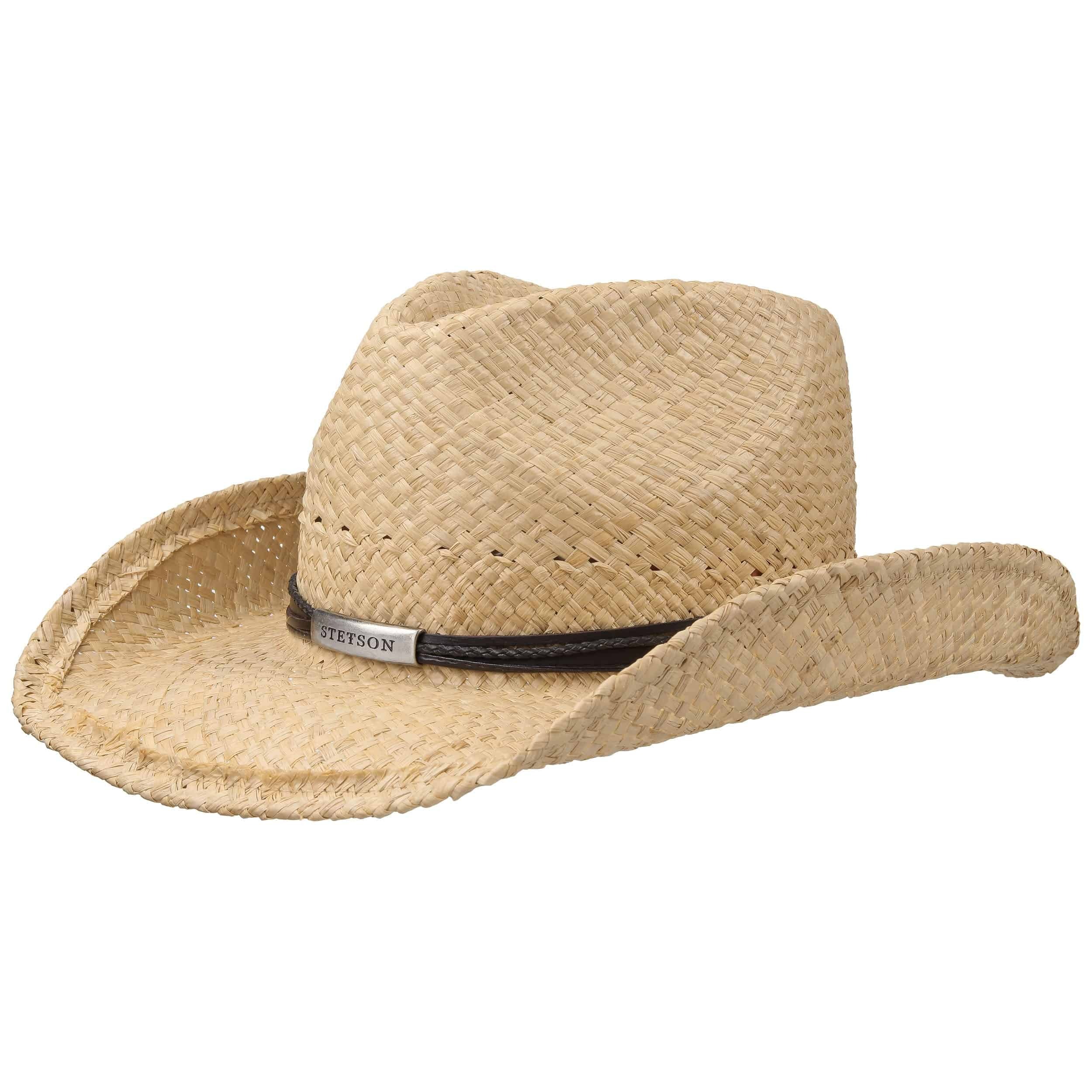 stetson raffia hat