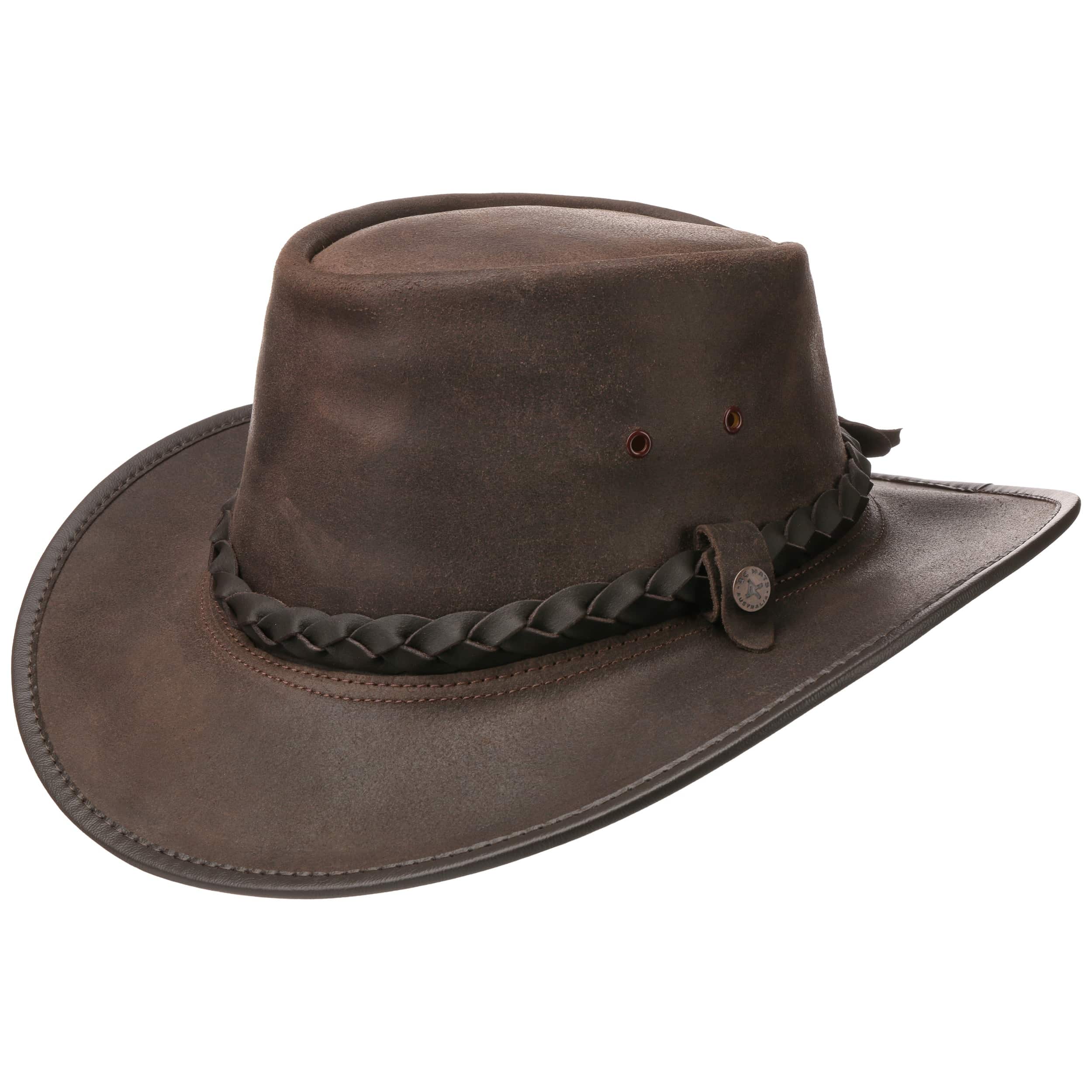Steerhide Bac Pac Traveller Hat by BC HATS - 93,95