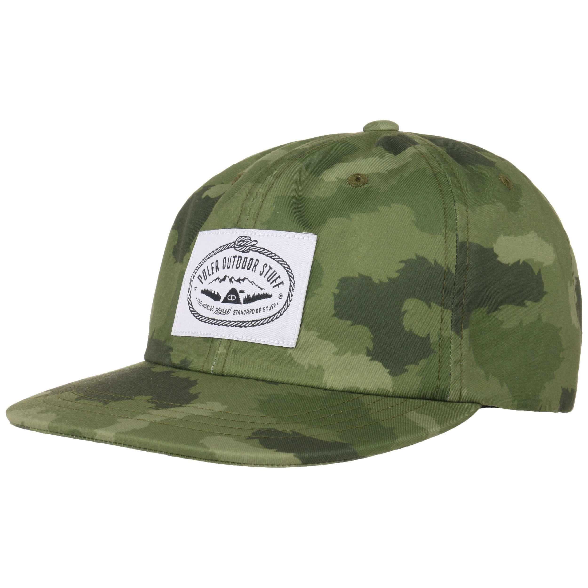 Soft Visor Nylon Strapback Cap by Poler 
