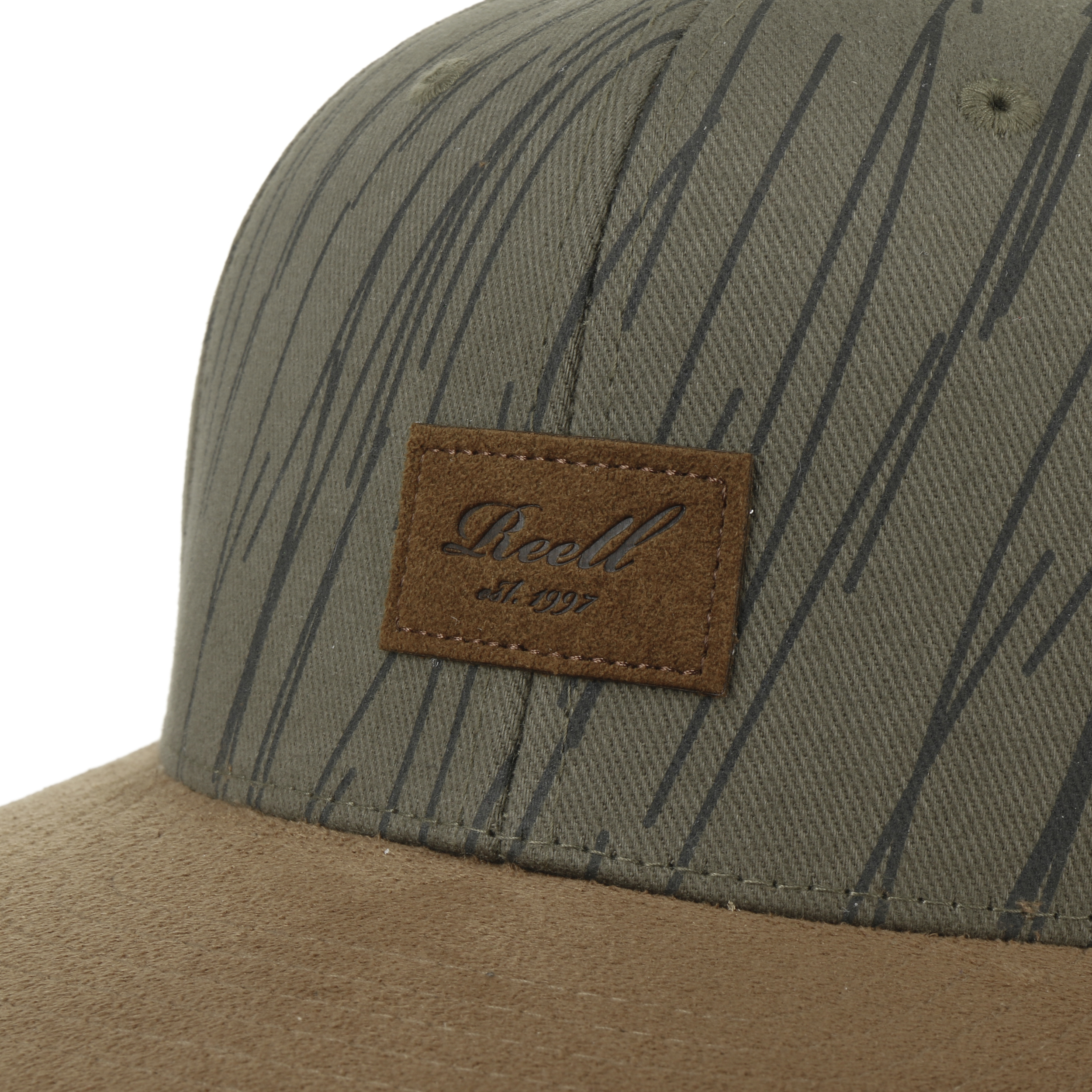 casquette daim pluie - Suede Cap rain camo Reell : Headict