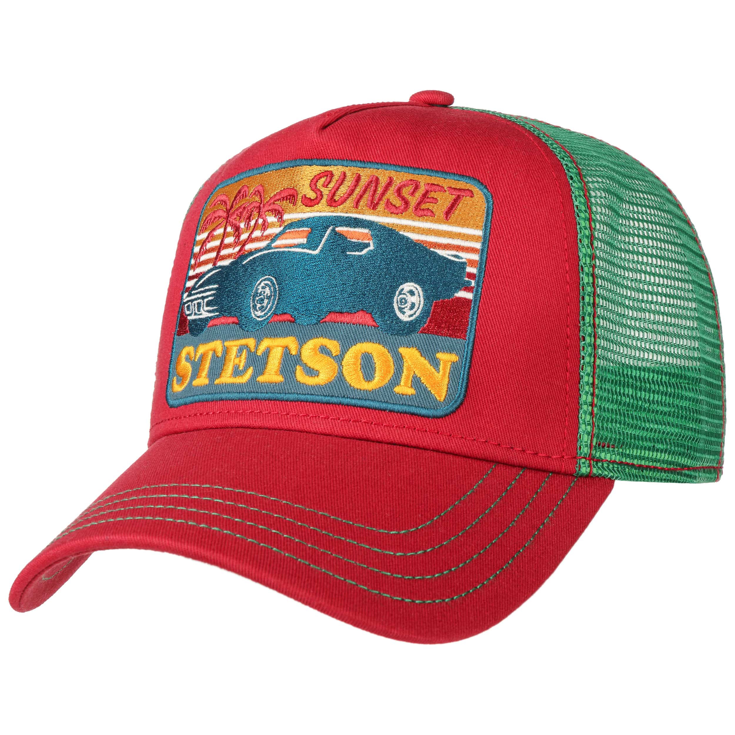 stetson sunset trucker cap