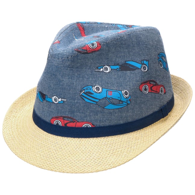 SuperCars Kids Straw Trilby Hat by Döll 