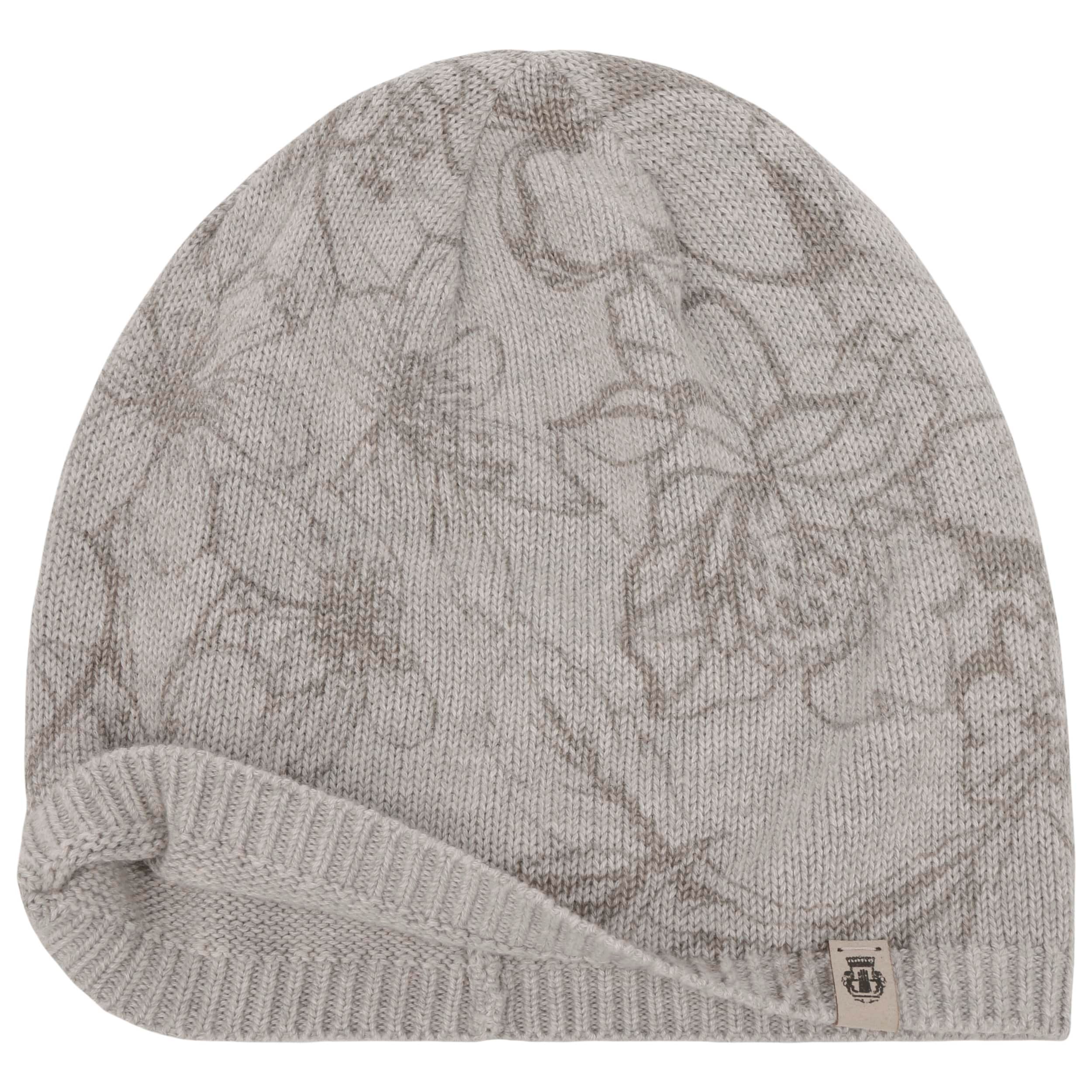 Supima Cotton Flower Beanie Hat by Roeckl --> Shop Hats, Beanies
