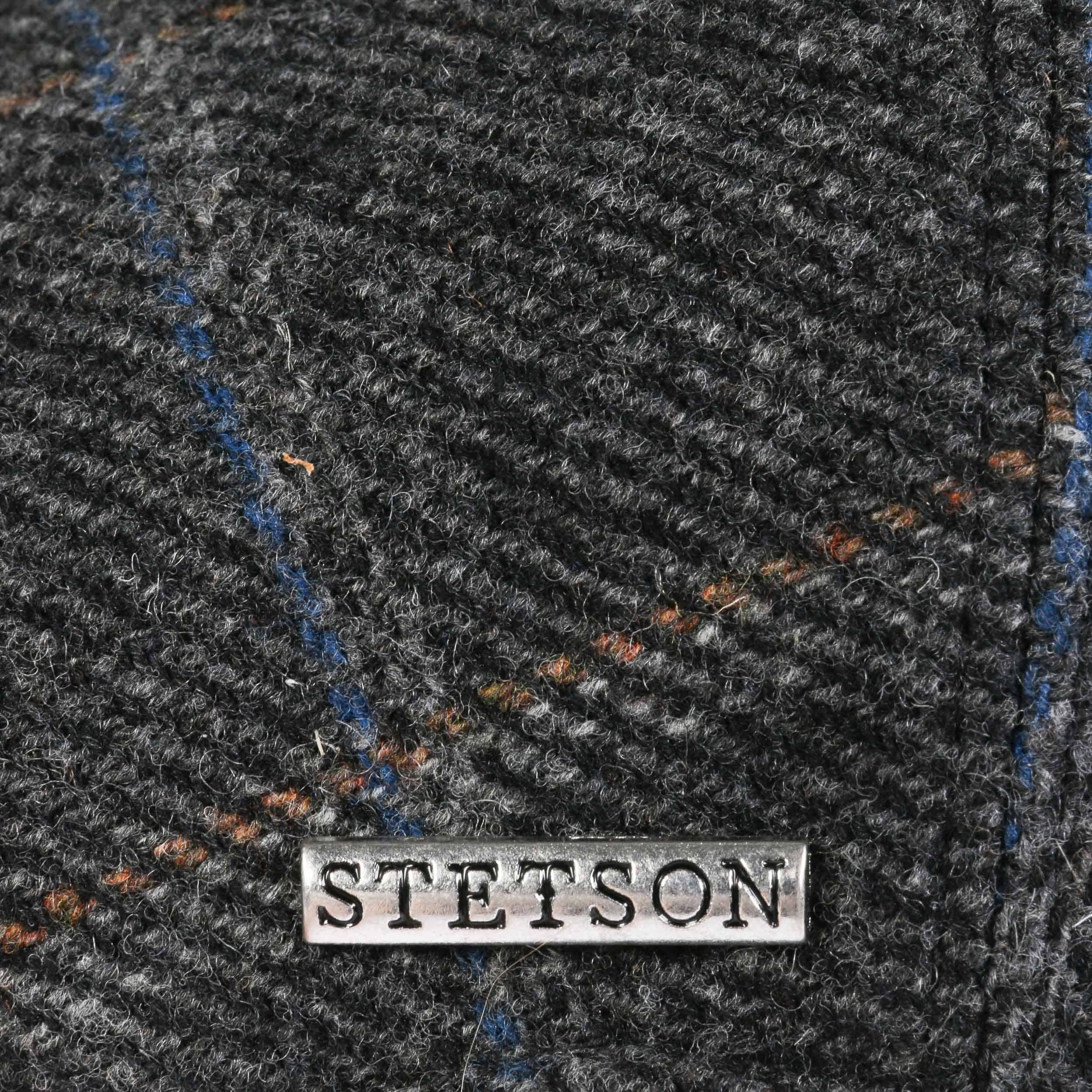 Sussex Wool Flat Cap by Stetson - 59,00