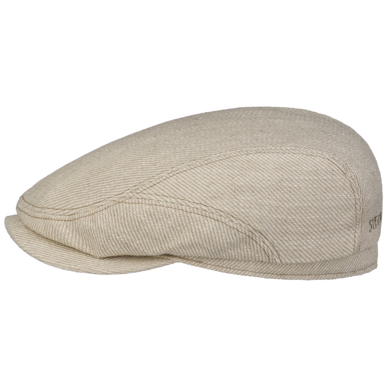 Sustainable Heavy Twill Flat Cap by Stetson --> Shop Hats, Beanies