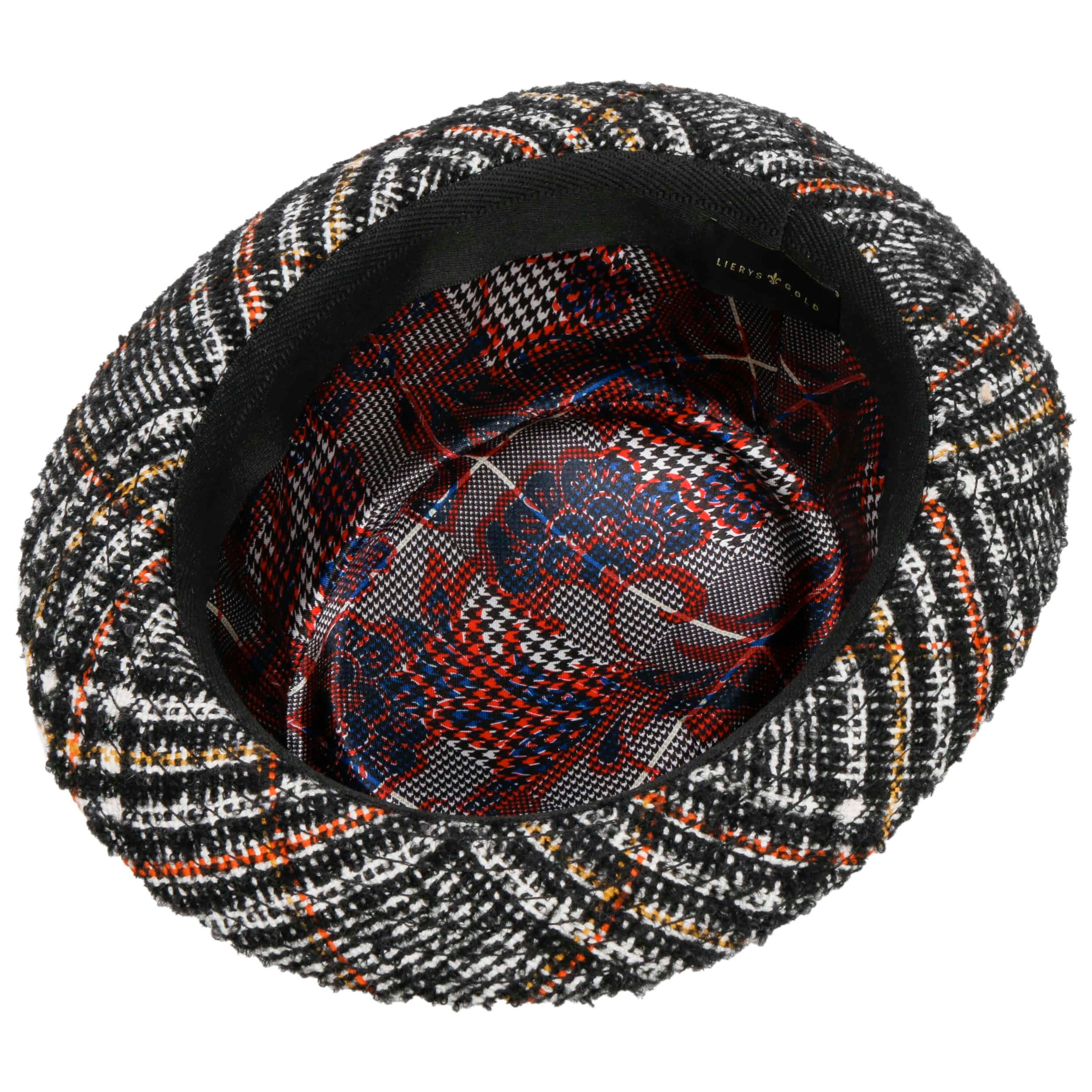 Hat Check Tacola New Check Pork Pie Wool Hat by Lierys Gold --> Shop Hats ...
