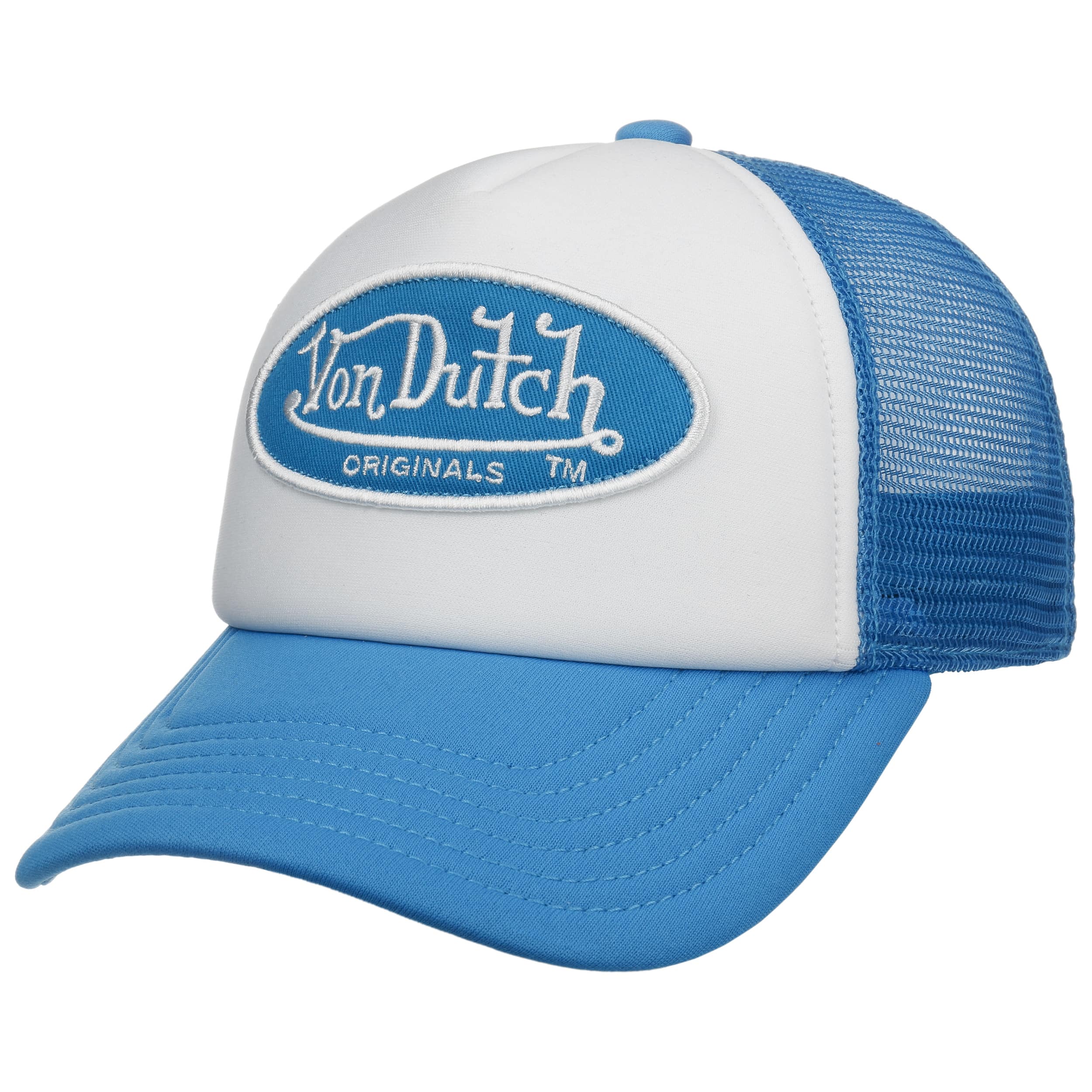 https://img.hatshopping.com/Tampa-Oval-Patch-Foam-Trucker-Cap-by-Von-Dutch-light-blue.63171_rf9.jpg
