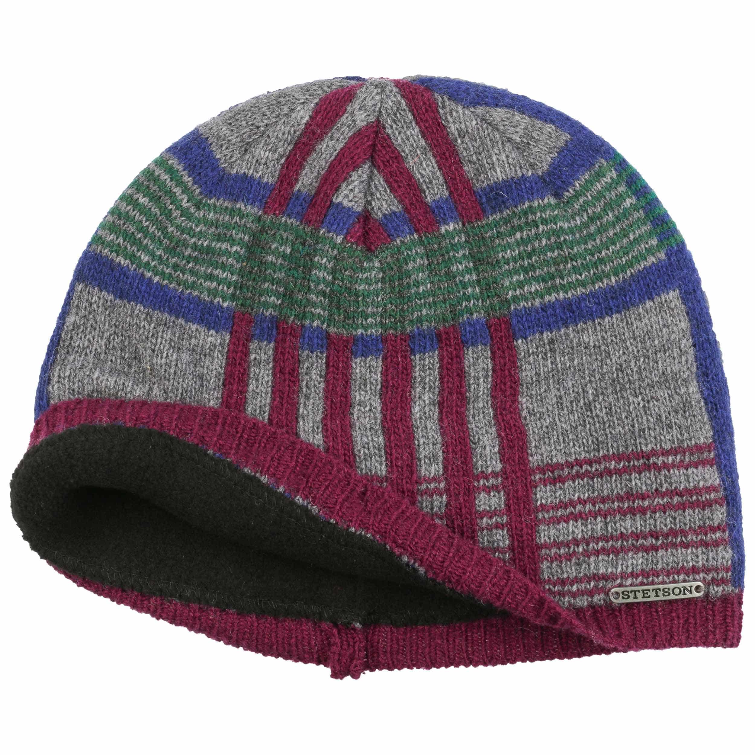 Tartan Beanie Hat by Stetson - 39,00