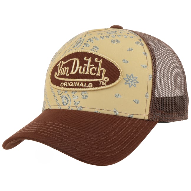 Taupo Bandana Trucker Cap by Von Dutch 