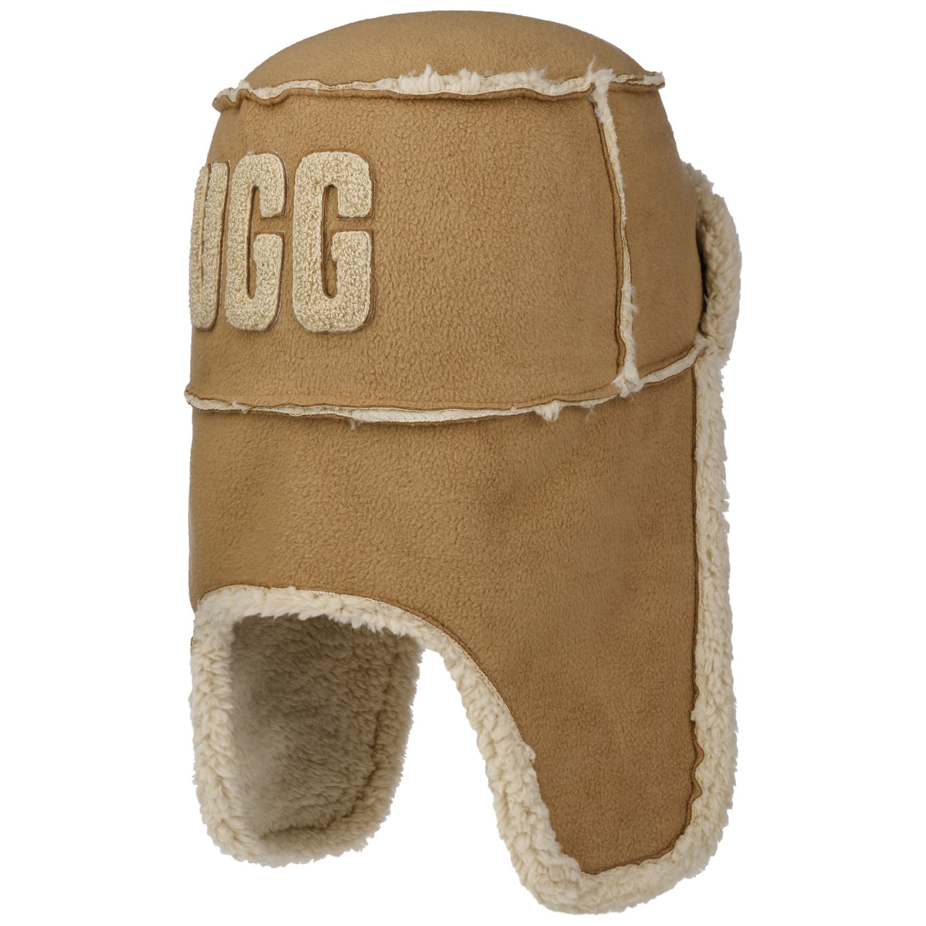 Ugg solid sales sheepskin beanie