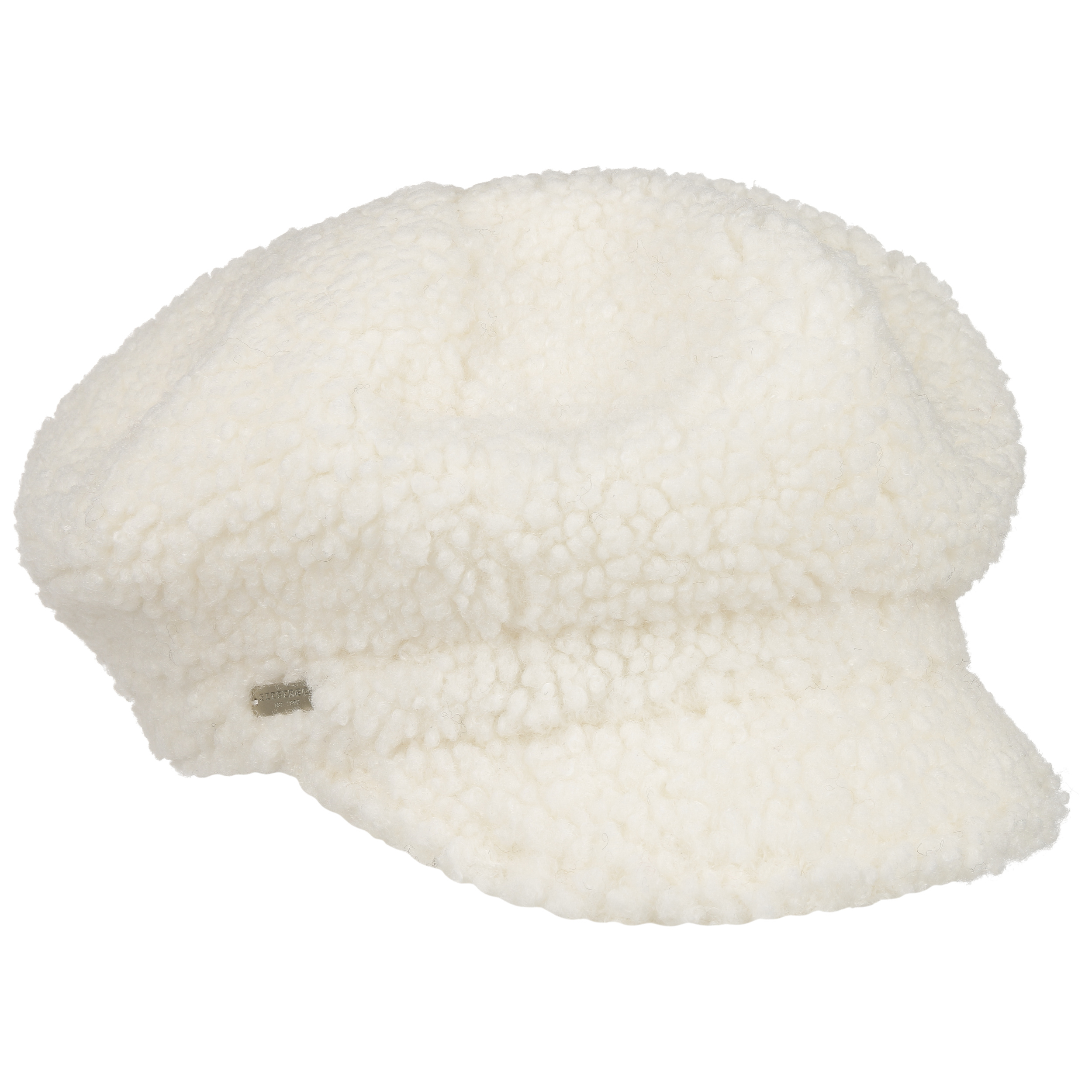 Teddy Fur Newsboy Cap by Seeberger - 49,95