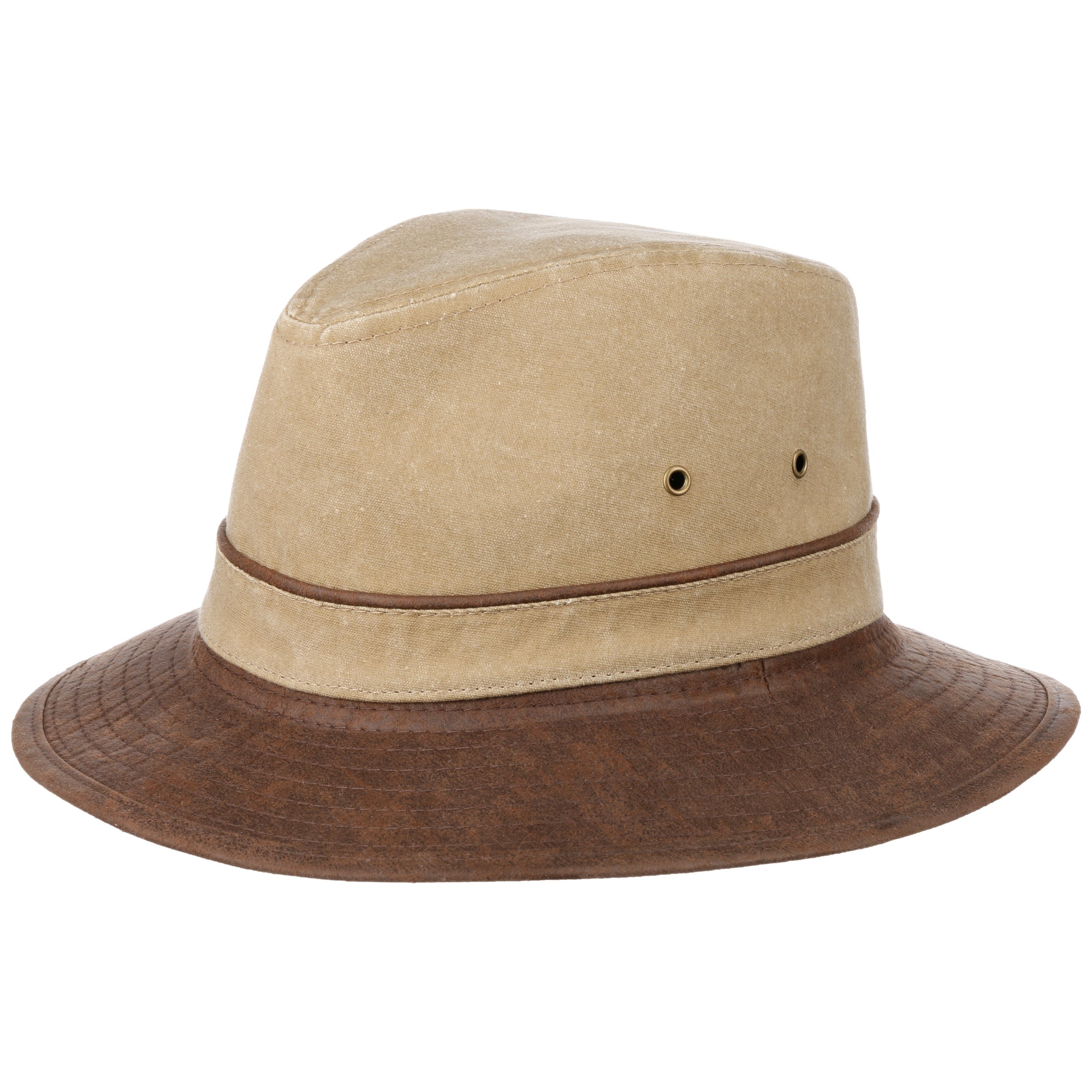 LIPODO Cappello di Tessuto Tendeley Traveller Uomo in Cotone Estivo  lencicol Moda Abbigliamento