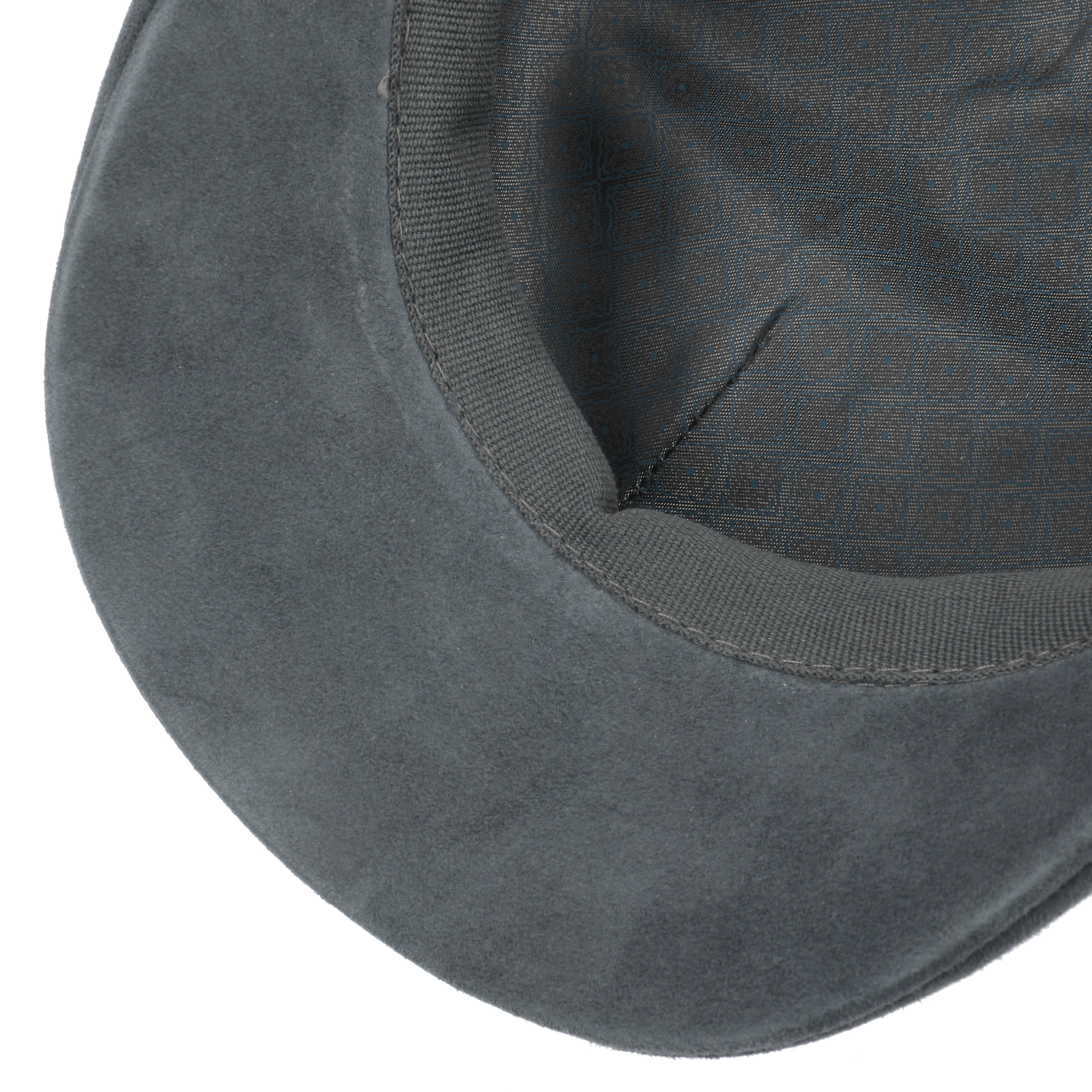 Stetson Texas Goat Suede Flatcap - Ziegenleder Schirmmütze Made In EU