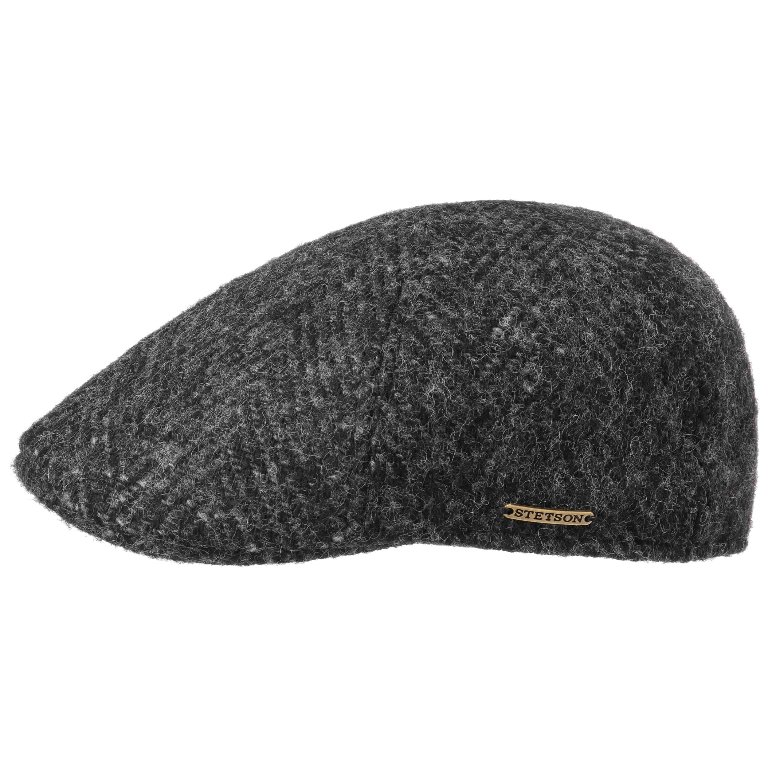 stetson wool flat cap