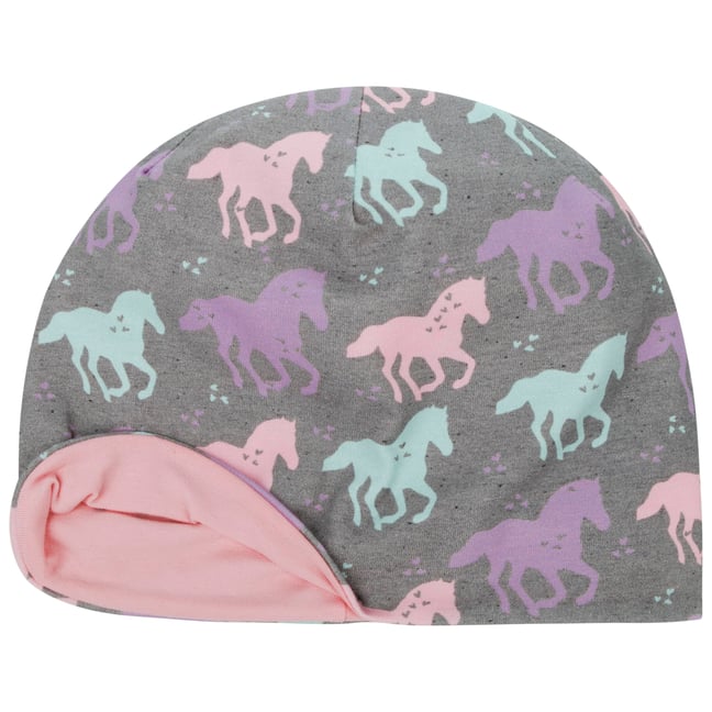 MAXIMO | CAPPELLO DA BAMBINA IN COTONE CON CAVALLO