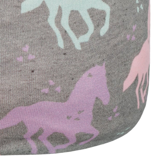 Maximo Berretto Reversibile Ragazza This Girl Loves Horses - Cotone Elasticizzato, Protezione UV50, Made In Germany