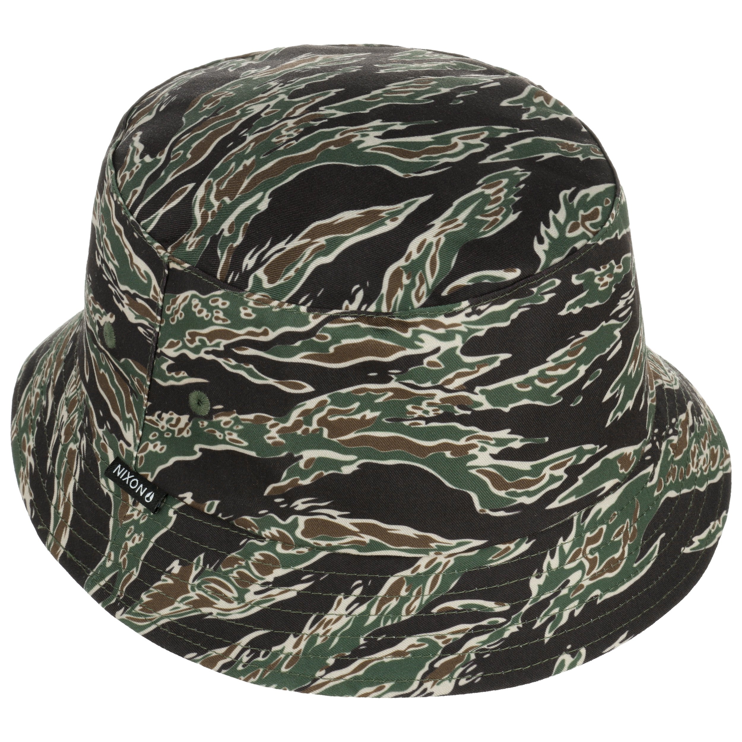 Tiger Camo Bucket Reversible Hat by 