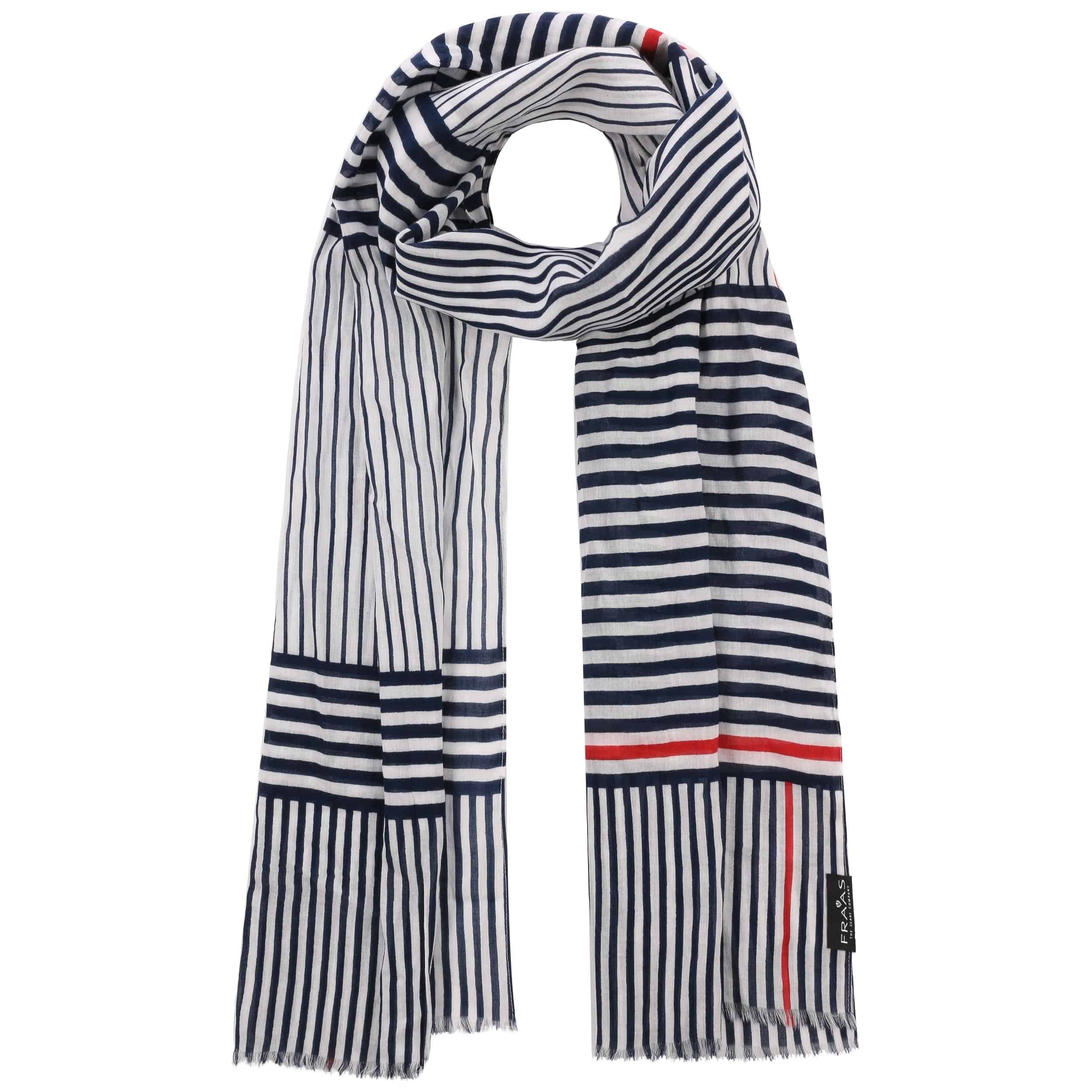 Timeless Stripes Summer Scarf by Fraas - 38,95