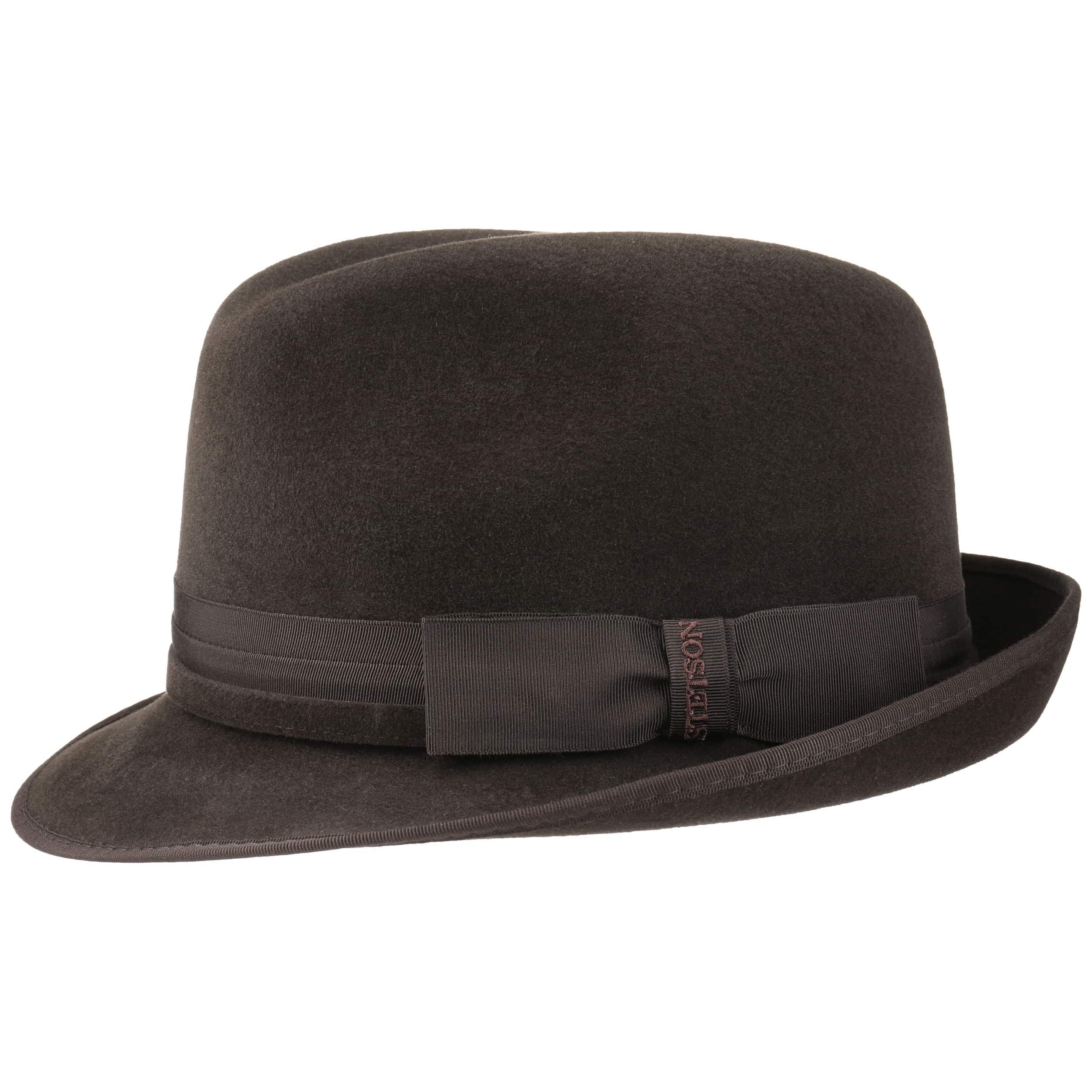 stetson small brim hat