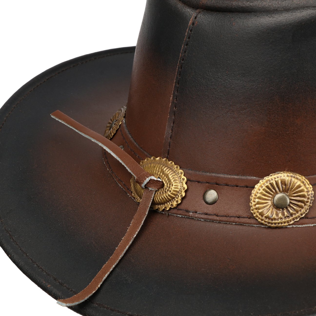 Sombrero Vaquero In Paglia Cappello Cowboy Western Per Uomo, In Paglia