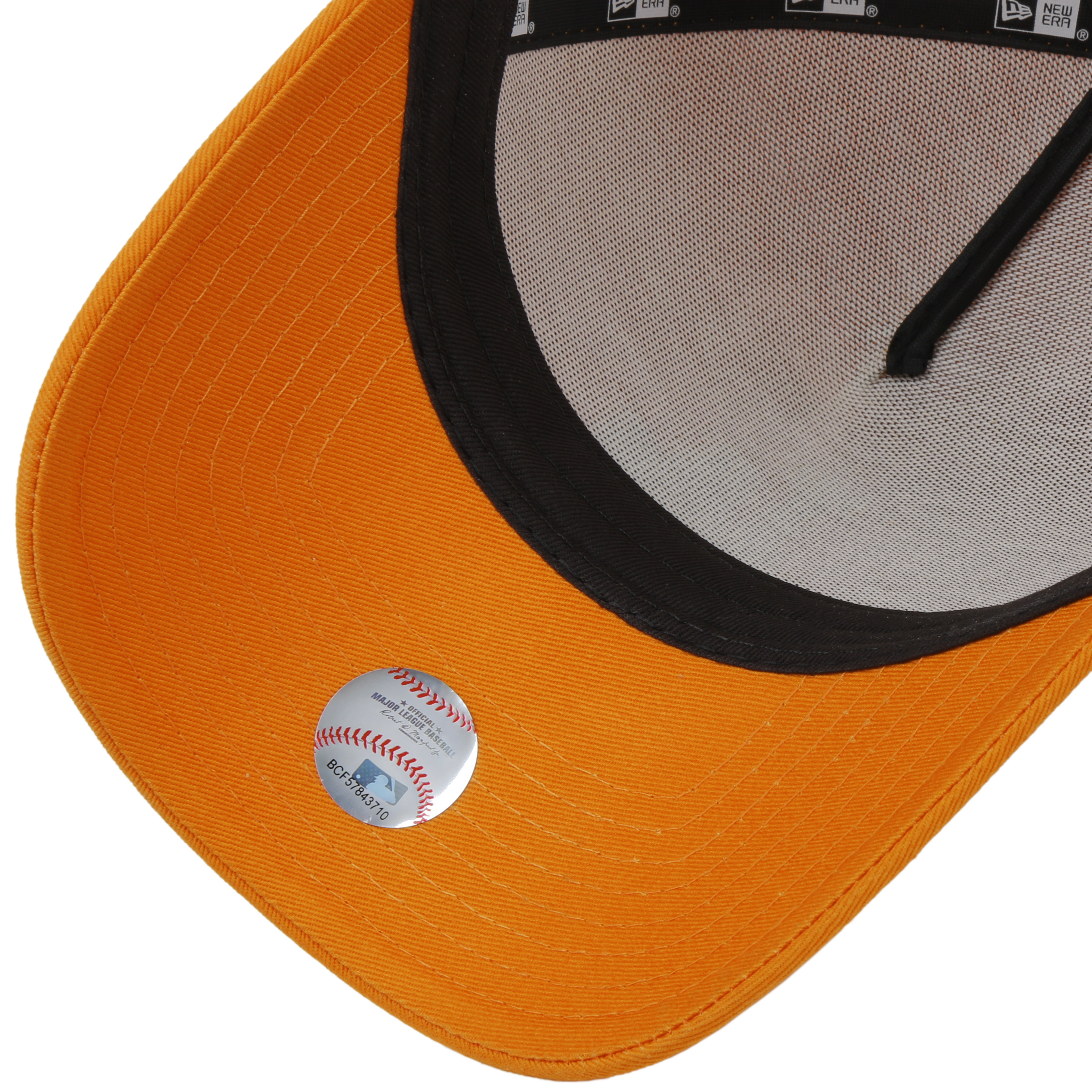 New Era Los Angeles Dodgers Tonal Mesh Orange Kids Trucker