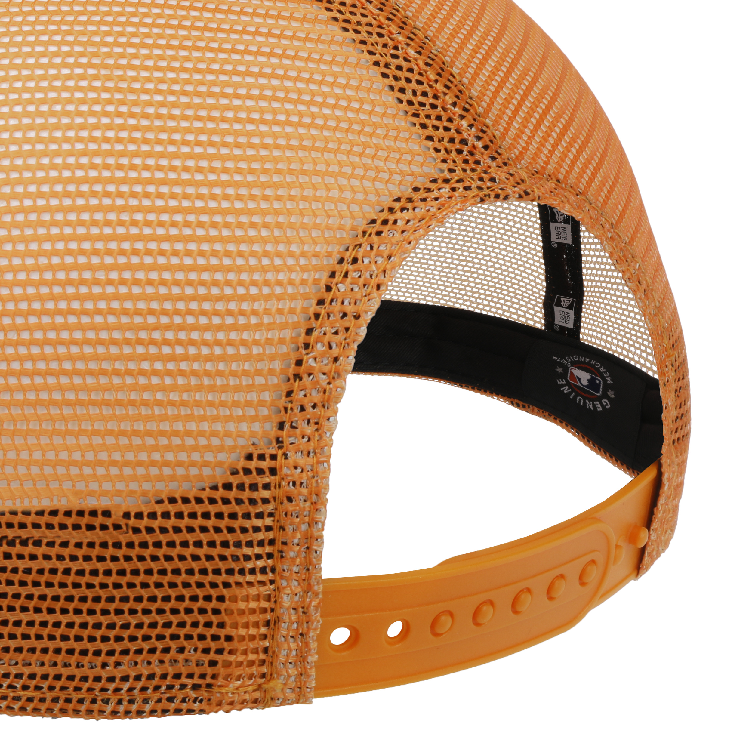 NY orange trucker cap - Trucker Tonal Mesh NY toffee New Era : Headict