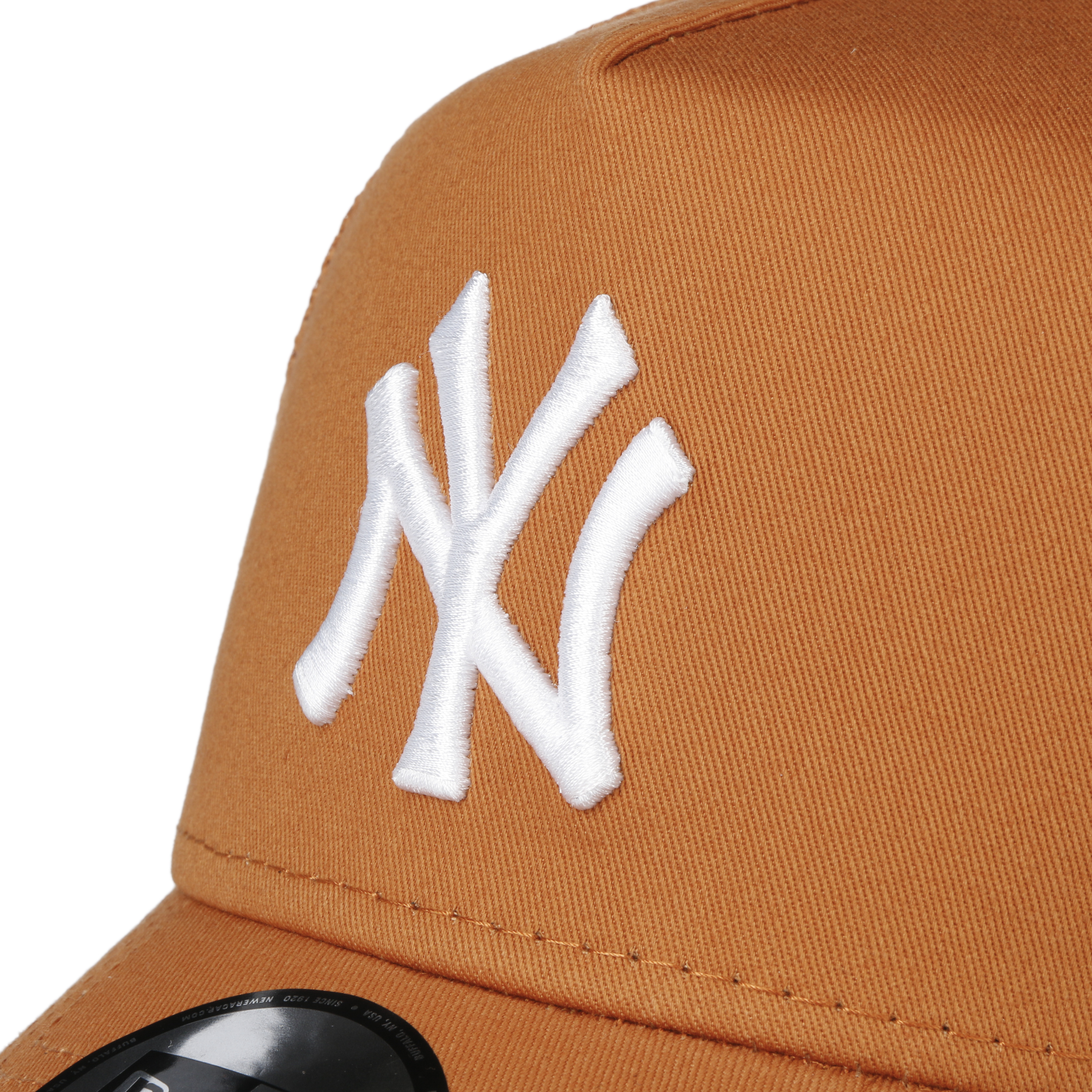 New York Yankees New Era Trucker Cap Adjustable brown – JustFitteds