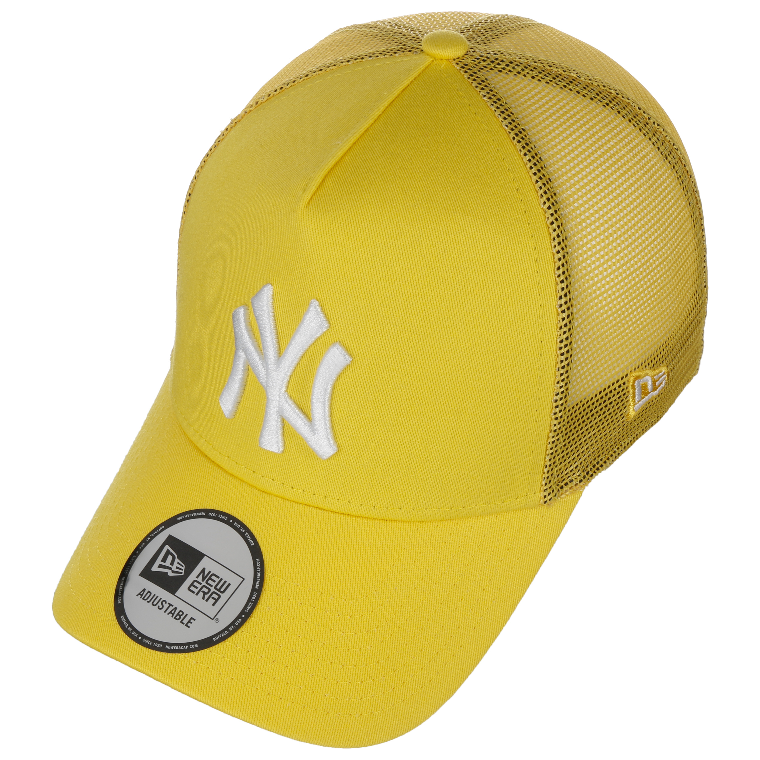 New York Yankees tonal mesh trucker caps-puple –