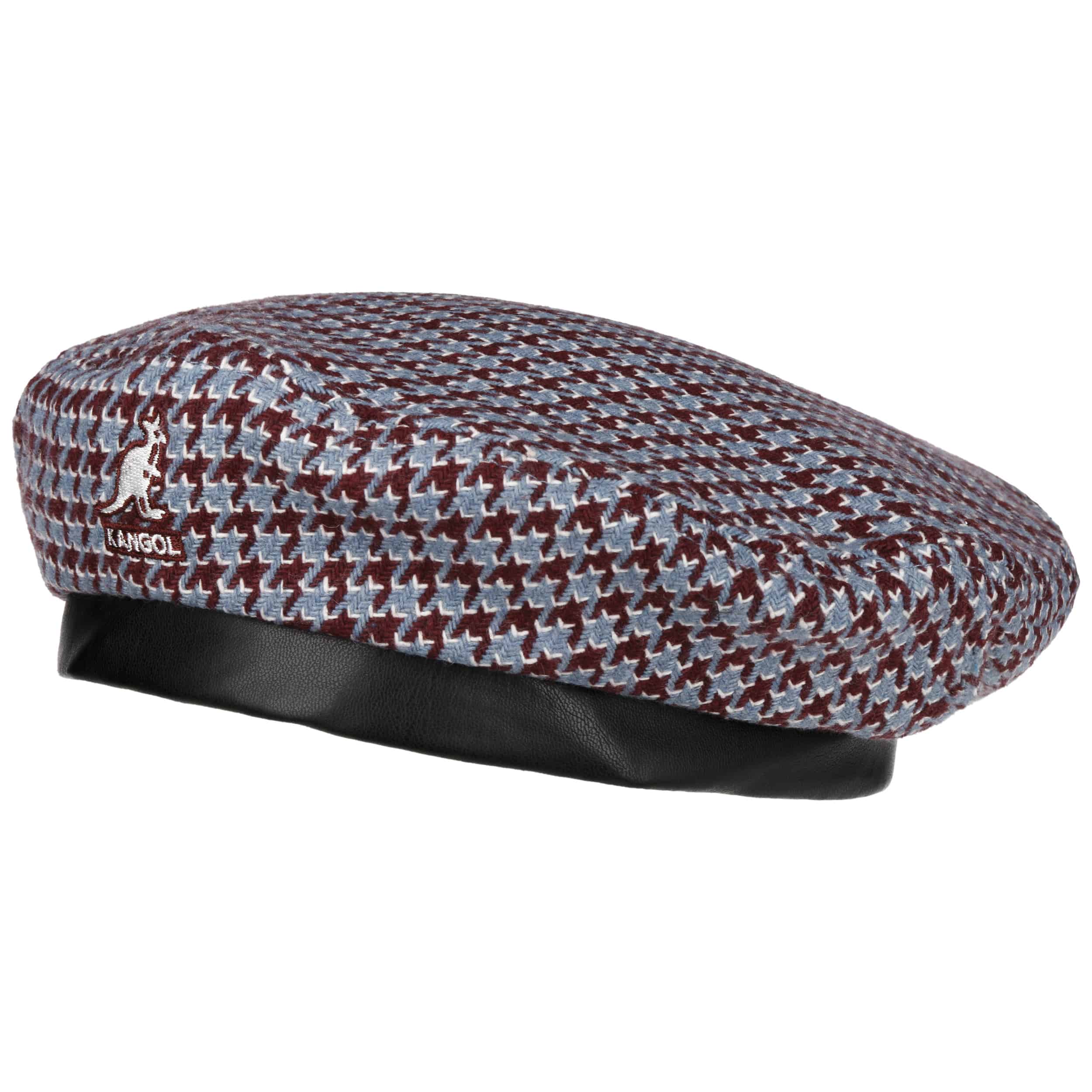 ベレー帽 KANGOL TOOTH GRID HOUNDSTOOTH FABRIC BERET Kangol Tooth Grid Beret