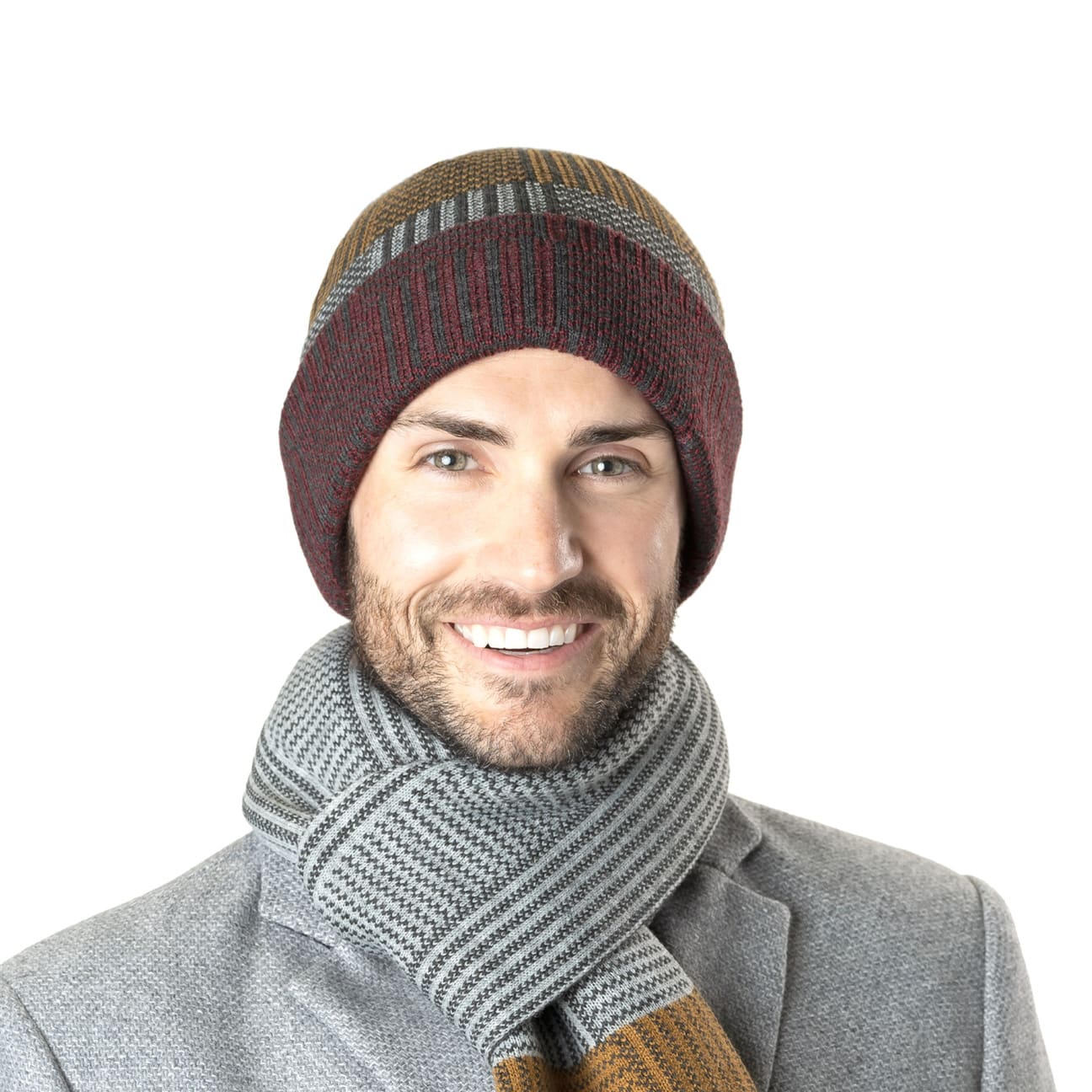 Tricolour Men´s Scarf by Lipodo 32,95