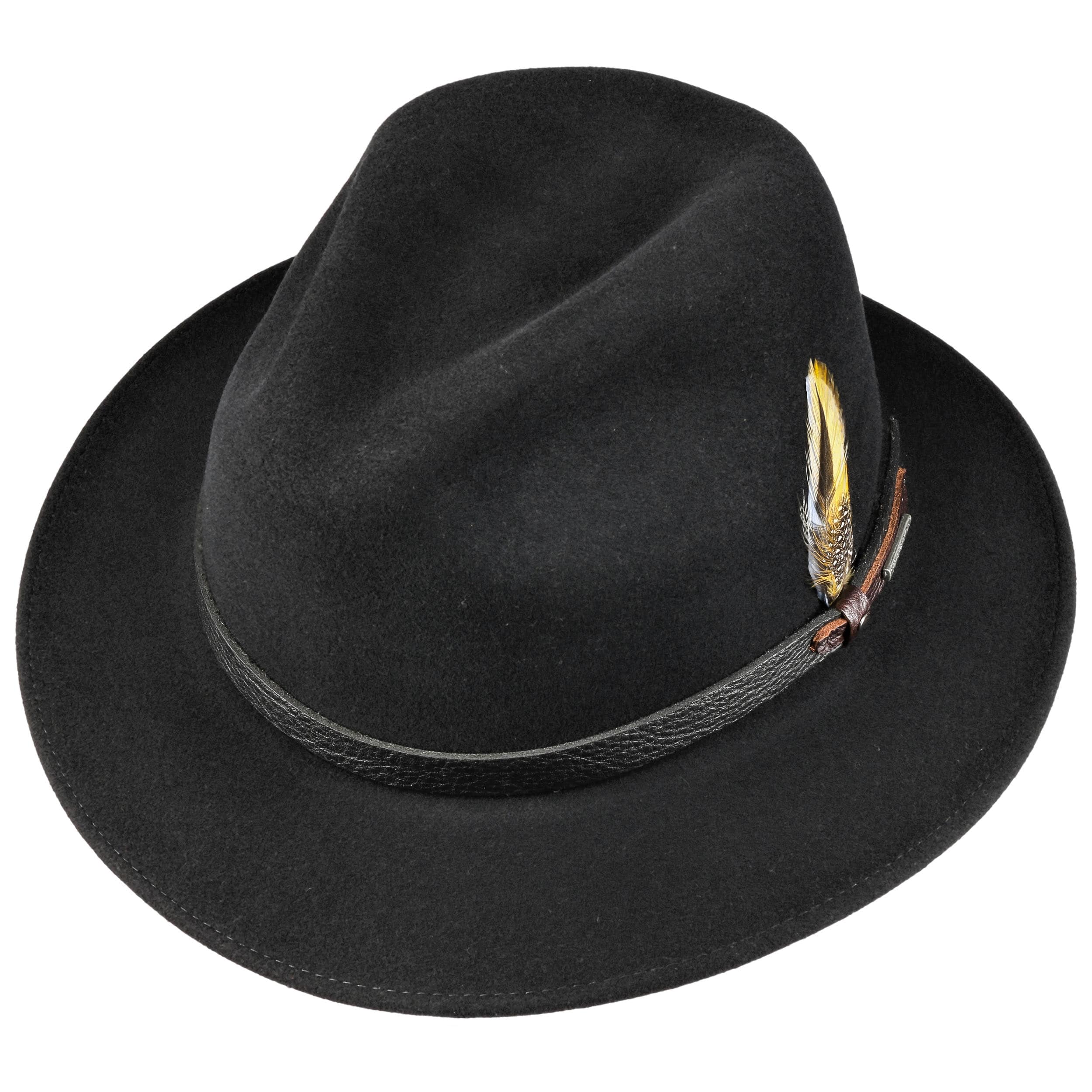 STETSON Vitafelt ブラックハット　半額SALE Trifton-VitaFelt-Hat-by-