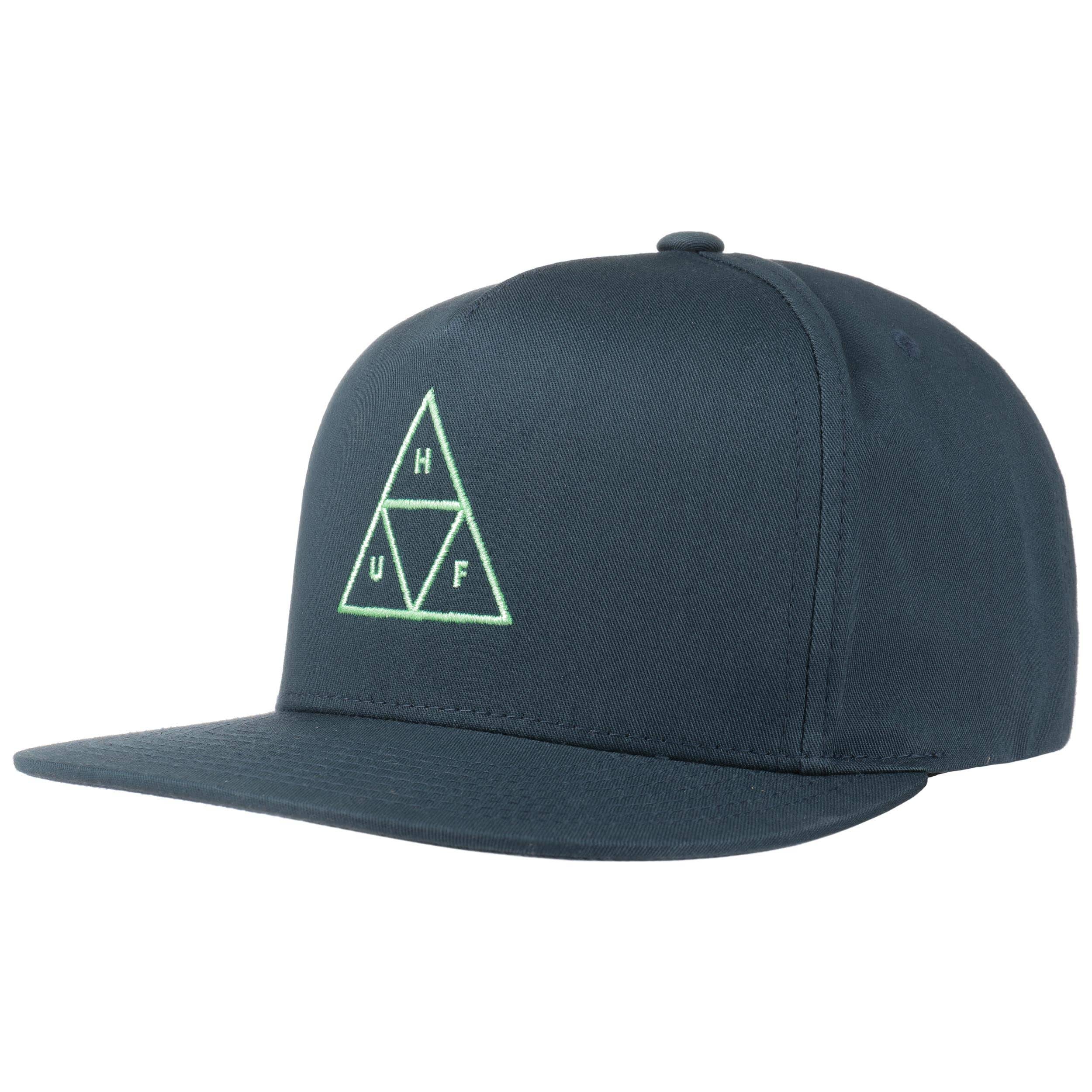 Triple Triangle SU Snapback Cap by HUF --> Shop Hats, Beanies