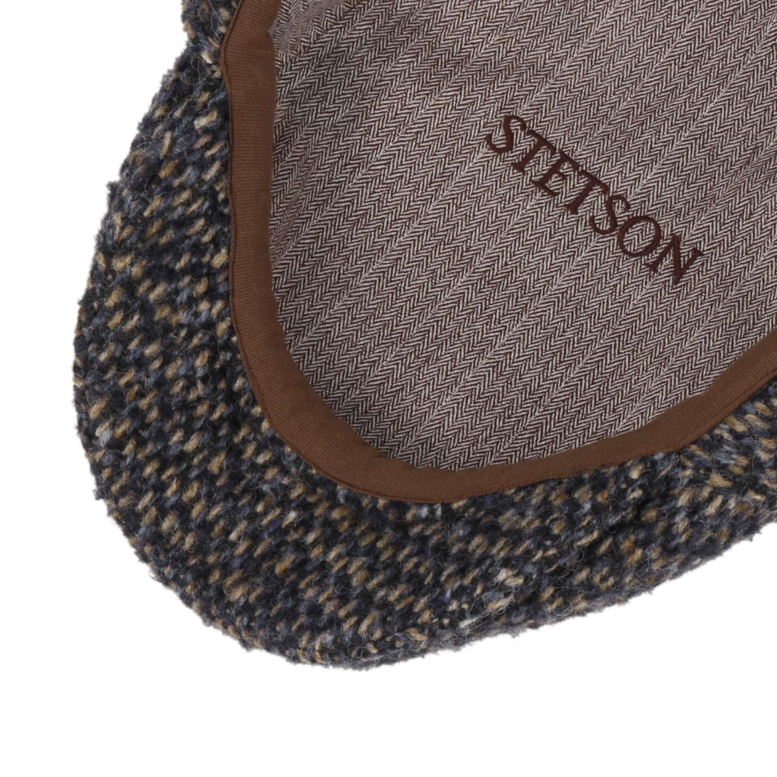 Tuckmill Flat Cap with Ear Flaps by Stetson - 179,00