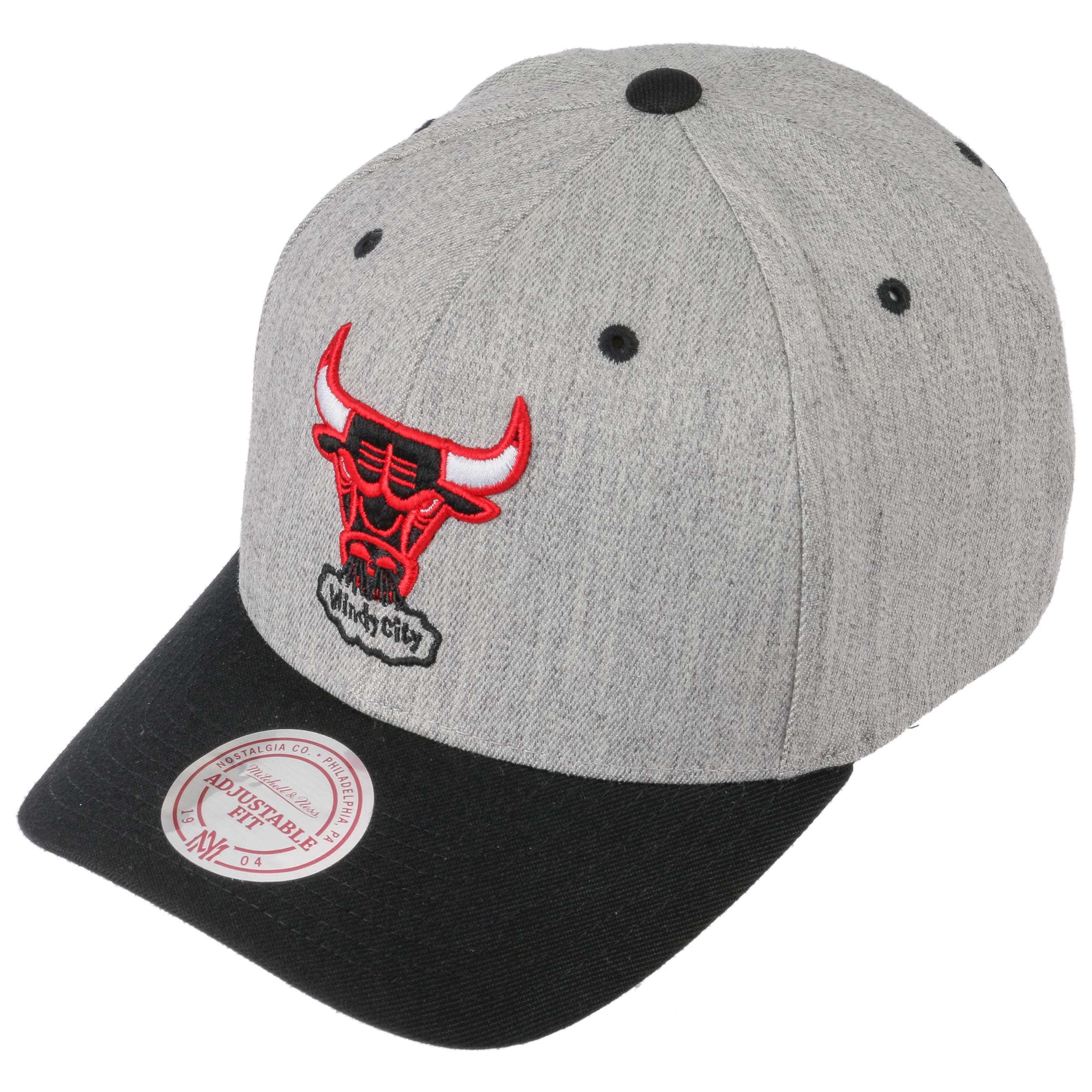 Mitchell & Ness Cappellino Twotone 110 Bulls& Baseball cap Snapback 