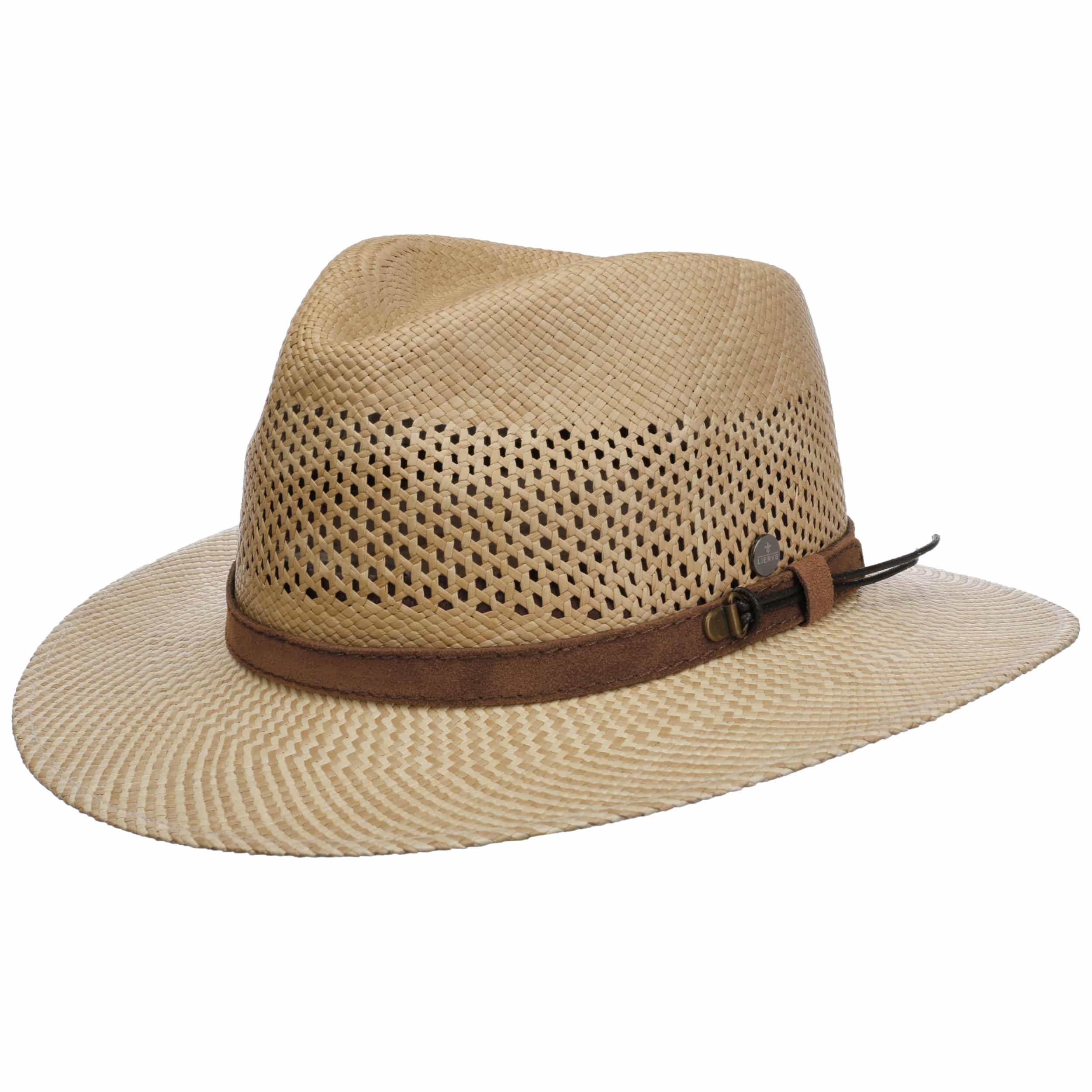 Twotone Brim Traveller Panama Hat by Lierys - 155,95