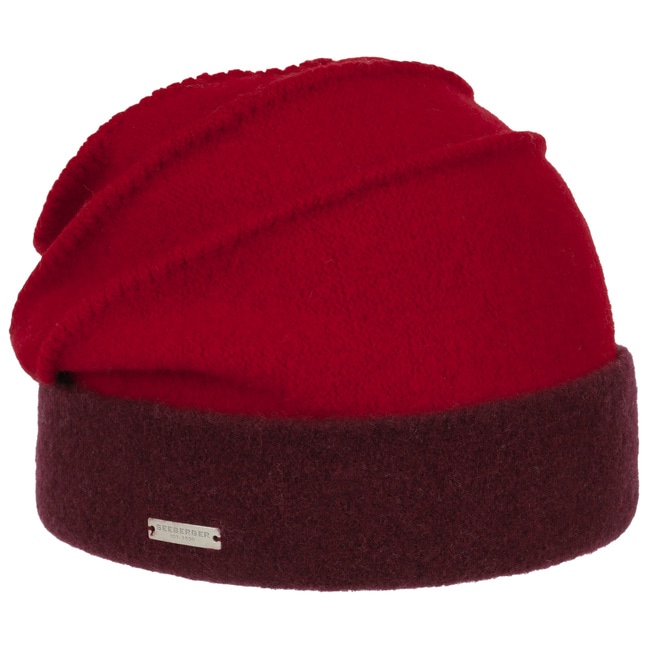 Twotone Headsock Milled Wool Hat by Seeberger --> Shop Hats, Beanies & Caps  online ▷ Hatshopping