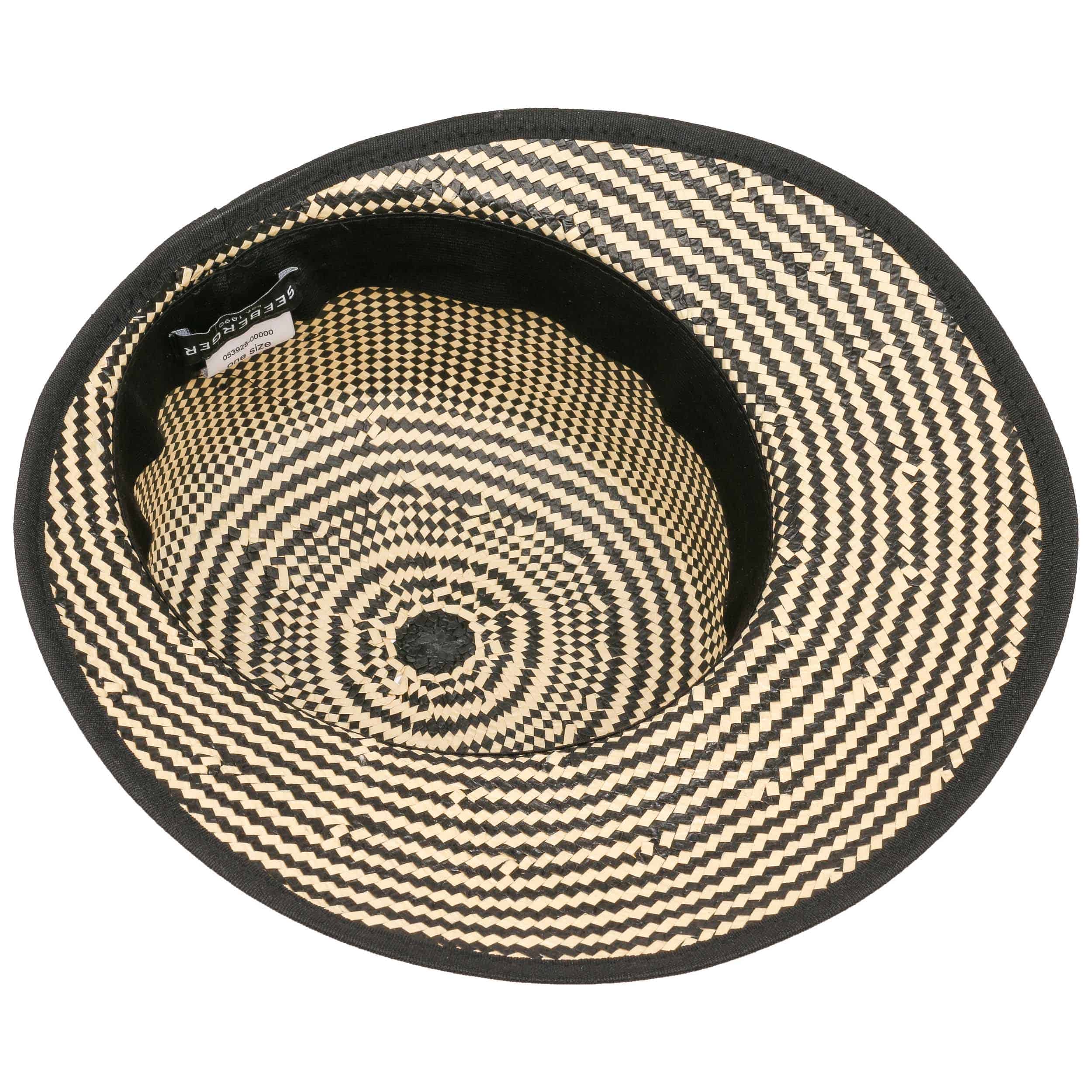 Twotone Straw Cap by Seeberger - 42,95