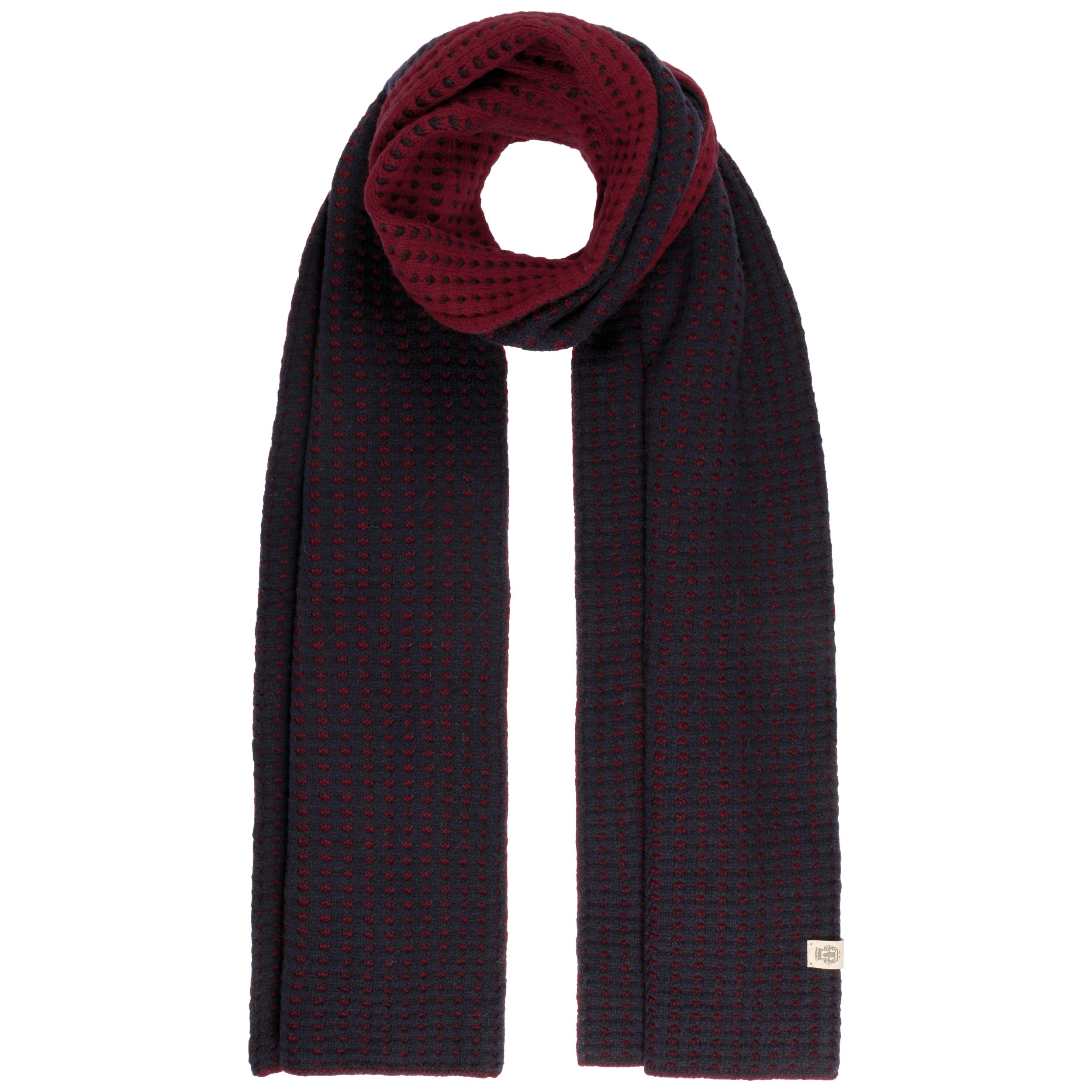 Twotone Structure Wool Scarf by Roeckl - 103,95