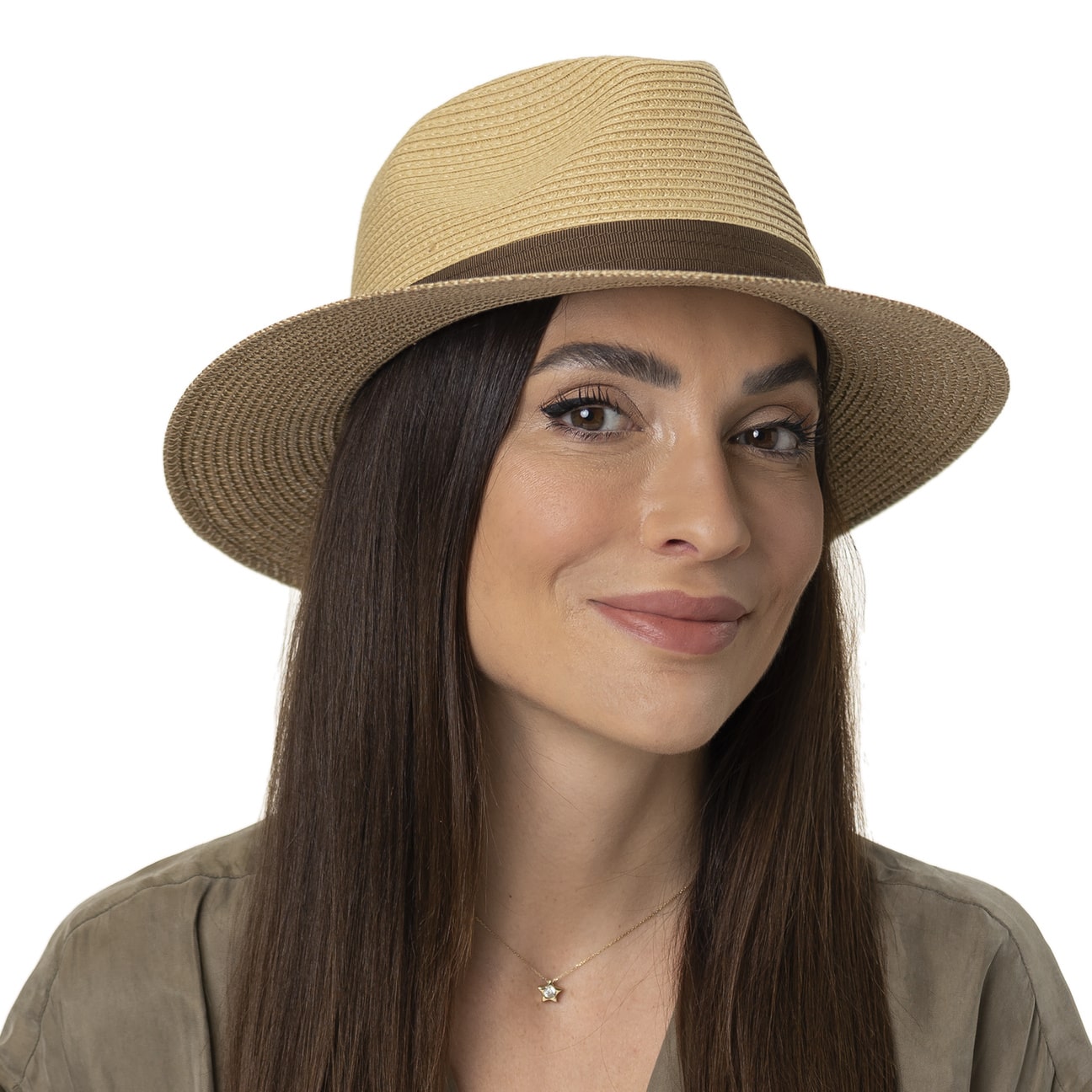 極美品 STETSON PACKABLE HAT SE503 59cm ブラウン PACKABLE HAT（パッカブルハット）SE503 ライトブラウン
